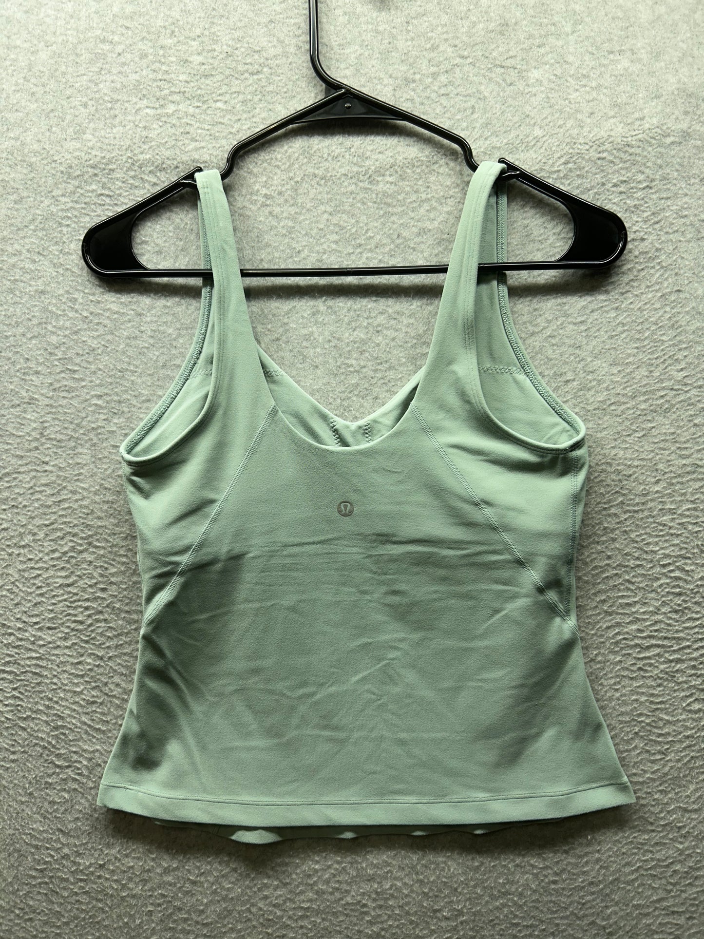 Lululemon Align Waist-Length Tank Top Size 8 Silver Blue