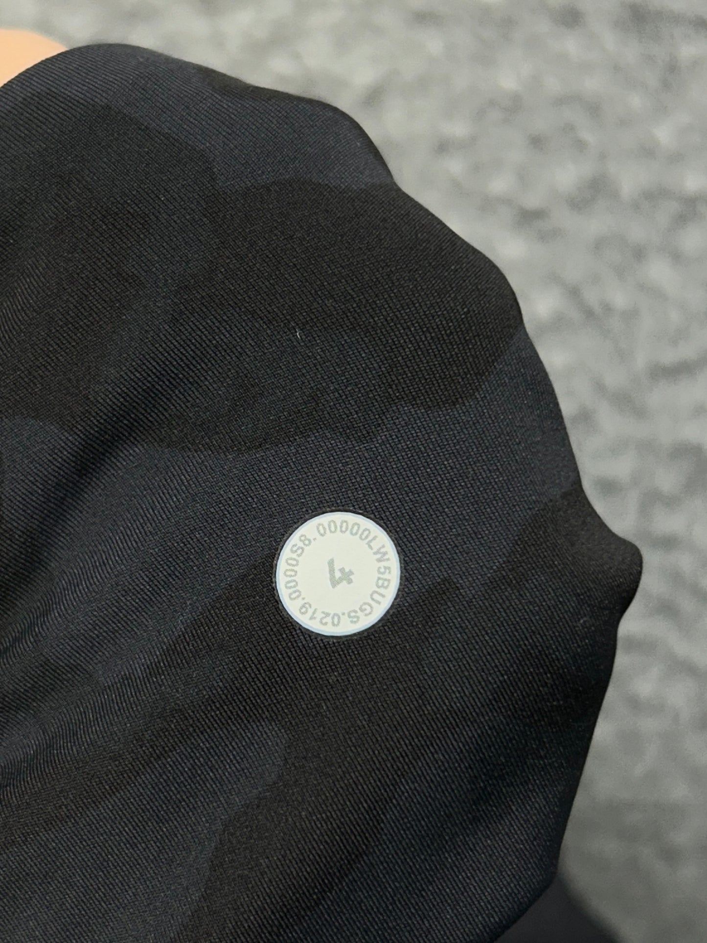 Lululemon Fast and Free Tight II 24" Nulux Size 4 Incognito Camo Multi Grey