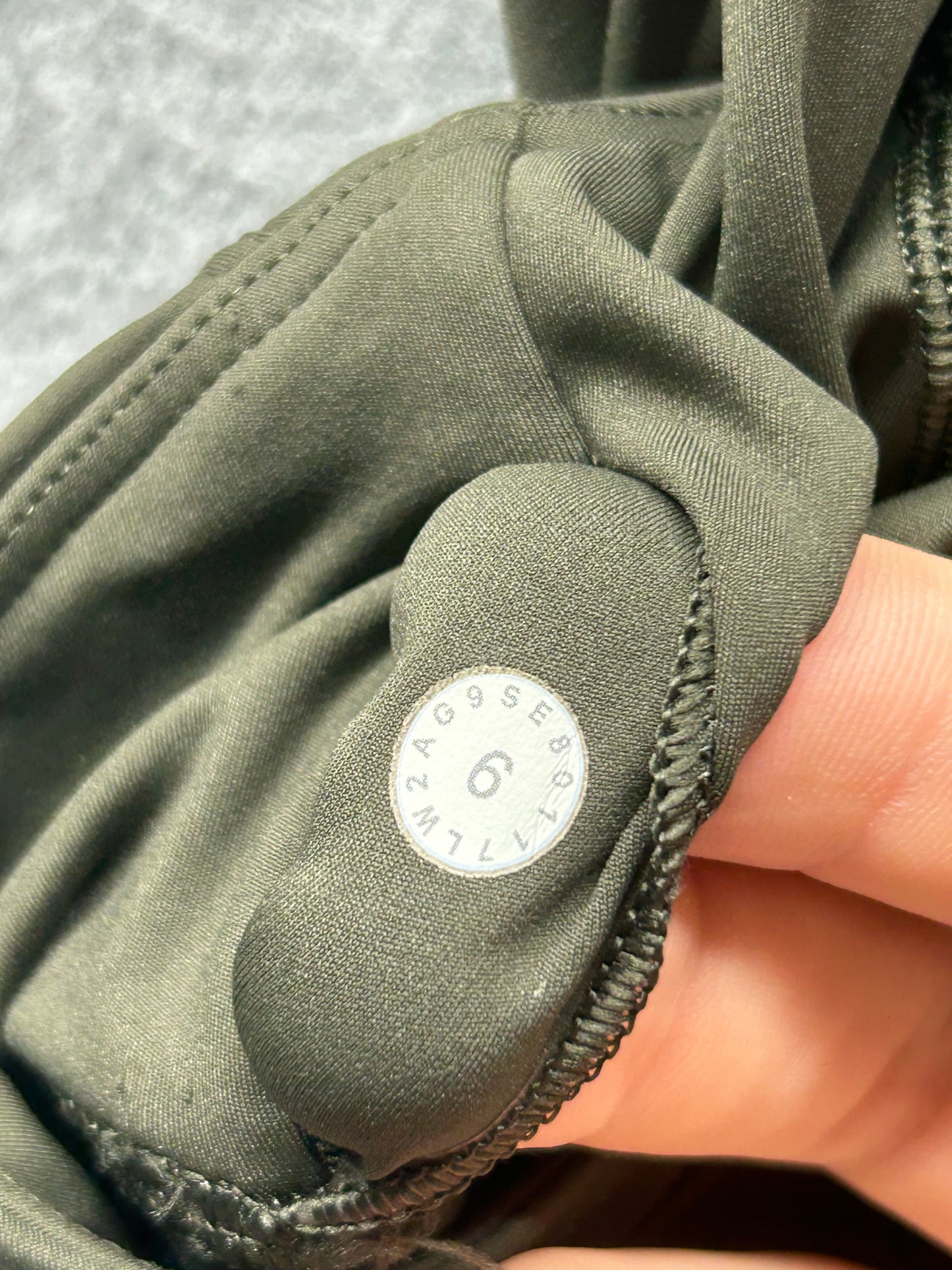 Lululemon Fast & Free Bra Size 6 Dark Olive