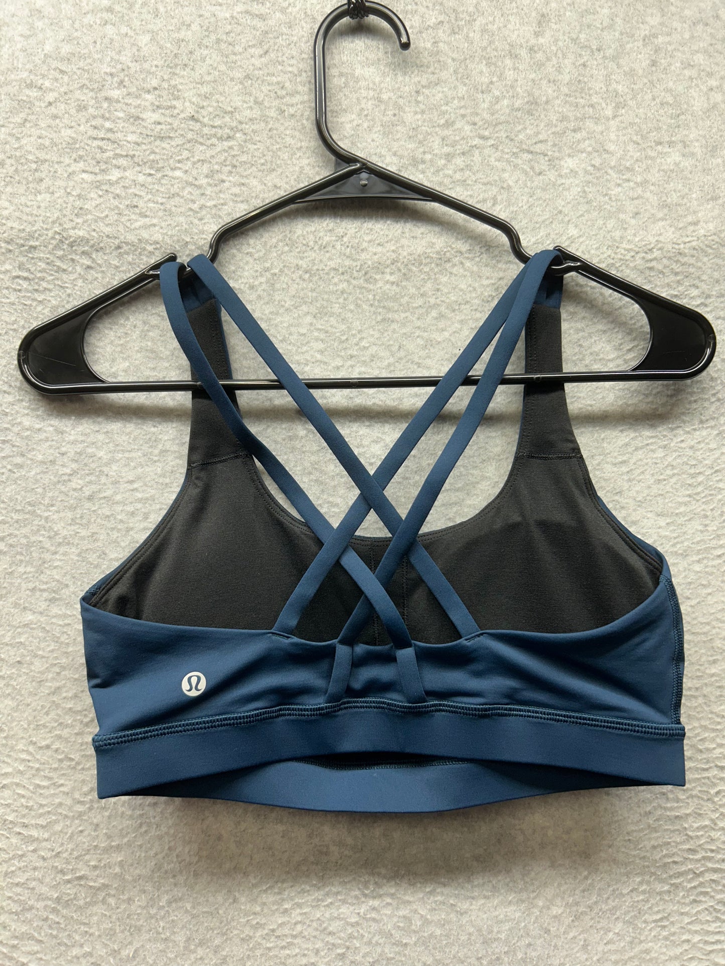 Lululemon Energy Bra (Pleat It) Size 8 Jaded