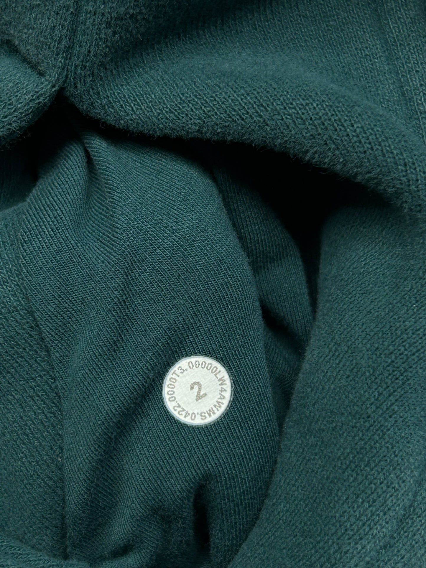 Lululemon Scuba Full-Zip Hoodie Size 2 Storm Teal