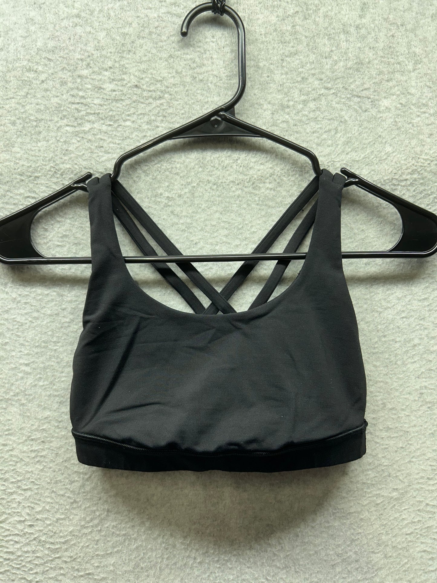 Lululemon Energy Bra Size 2 Black