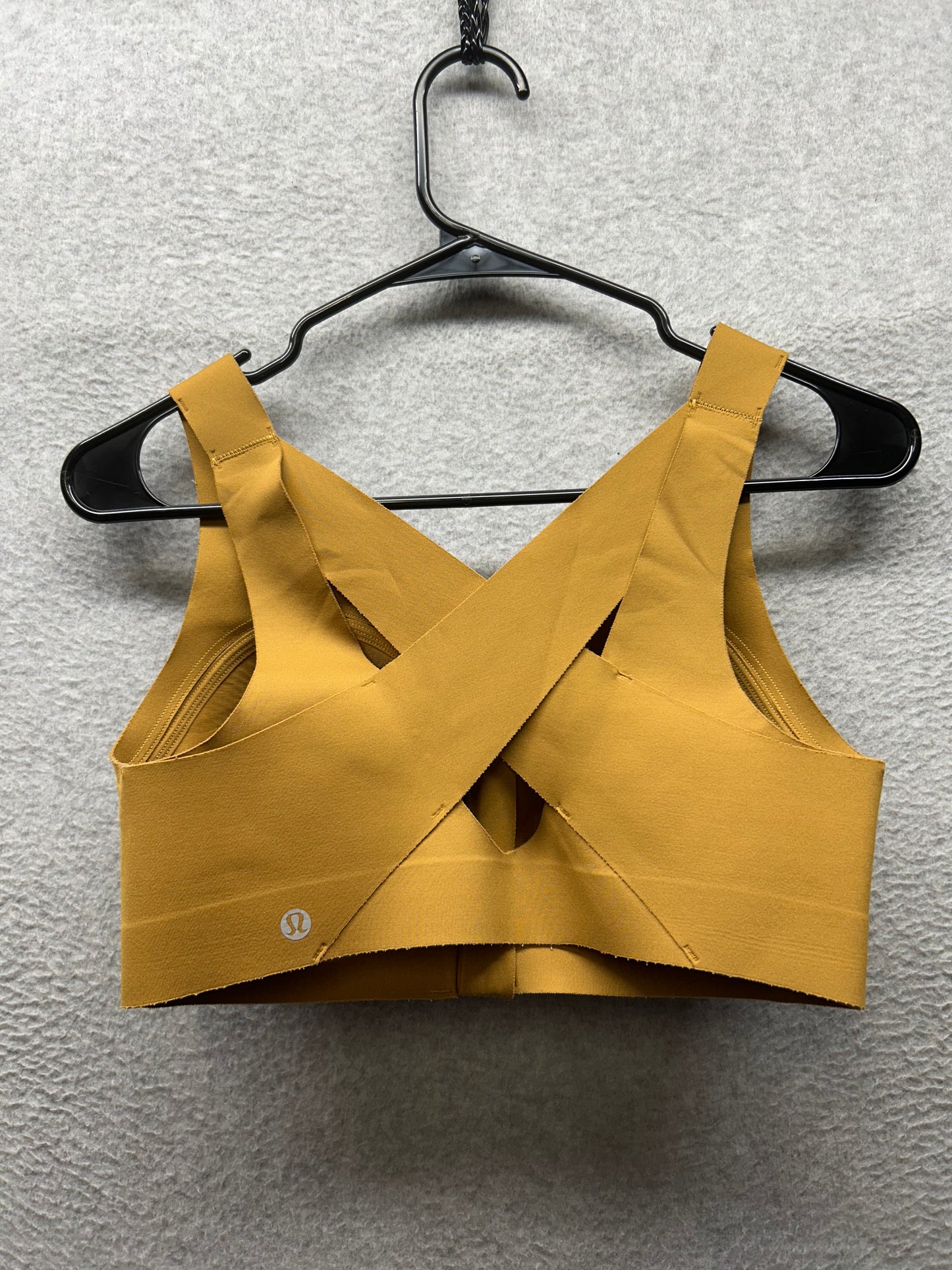 Lululemon Enlite Bra Zip Front Size 34D Spiced Bronze