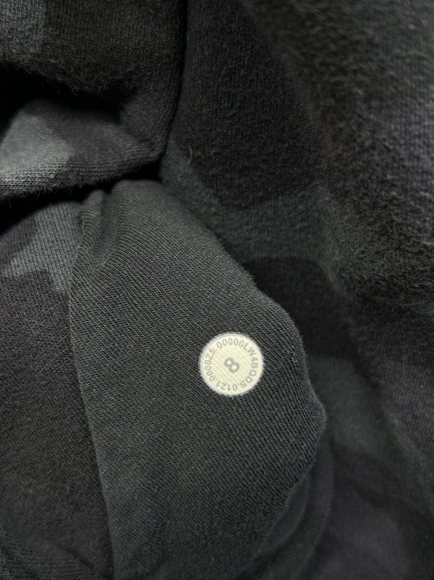 Lululemon Scuba Hoodie Size 8 Heritage 365 Camo Deep Coal Multi