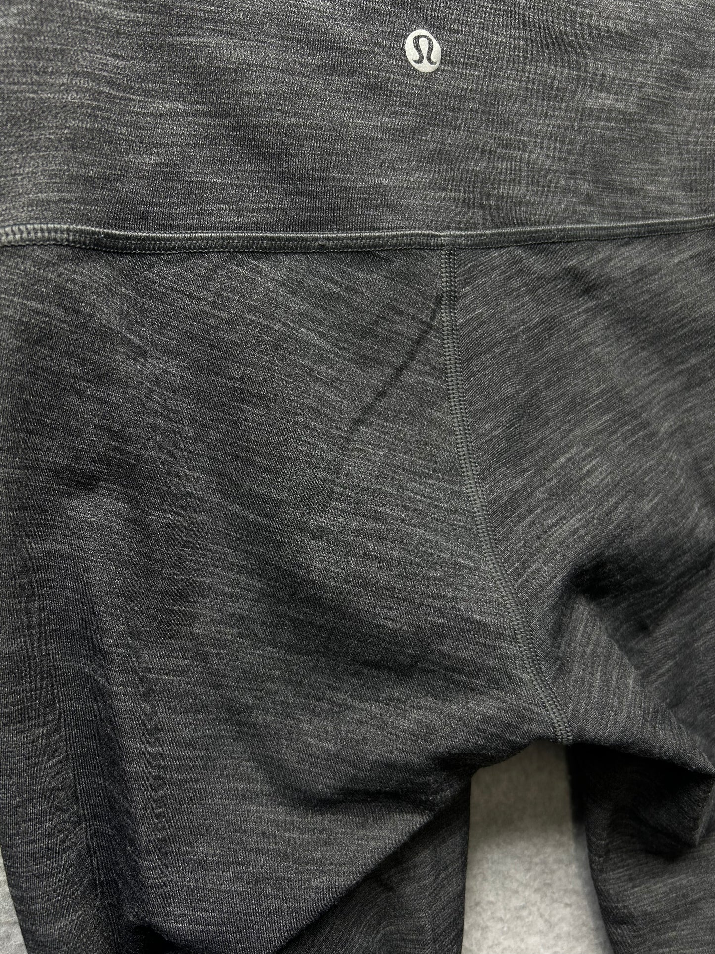 Lululemon Wunder Under High-Rise Tight 28" Brushed Full-On Luxtreme Size 4 Heathered Black