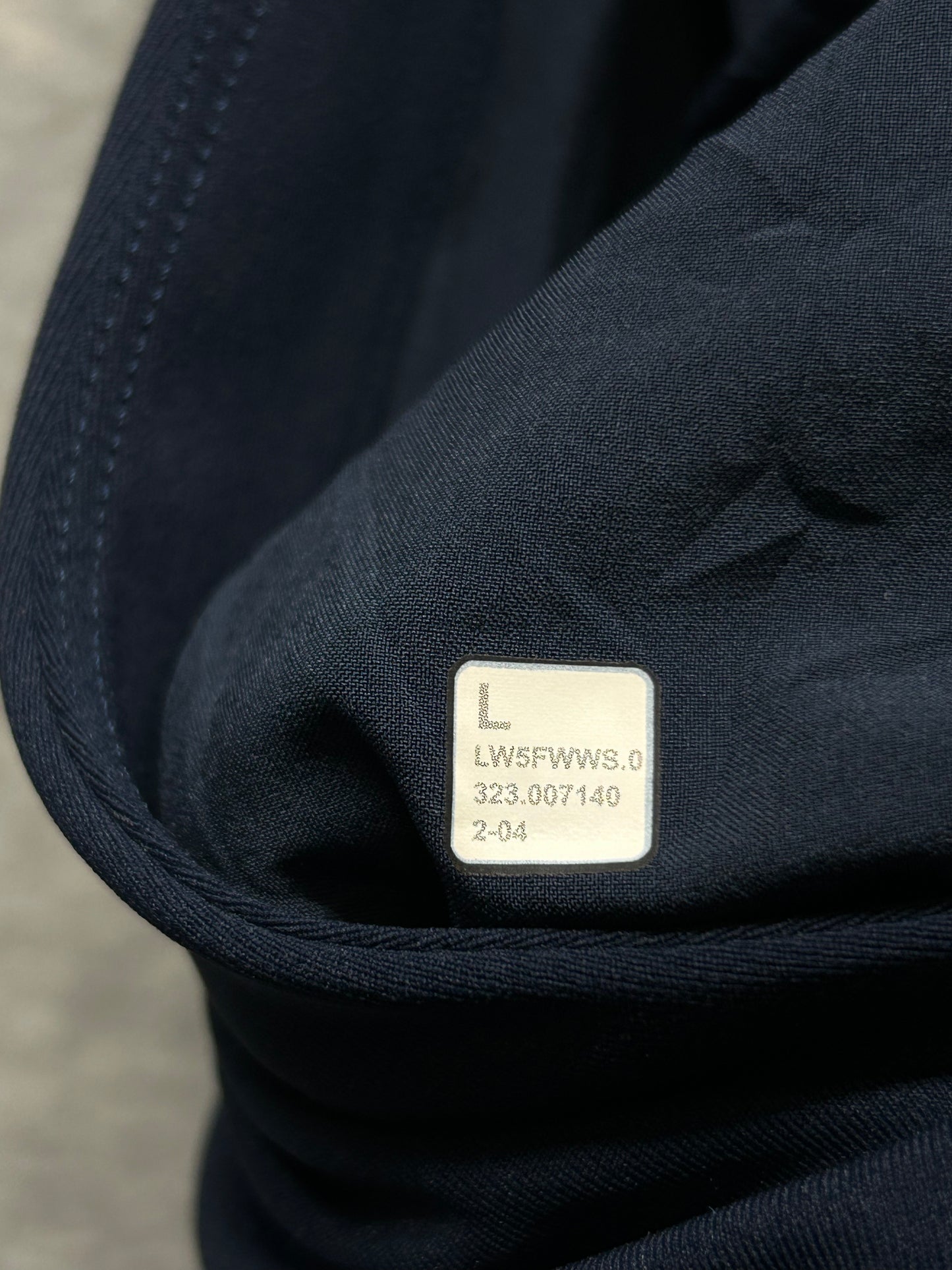 Lululemon Luxtreme Mid-Rise Straight-Leg Trouser Size Large (Sqaure Dot) True Navy