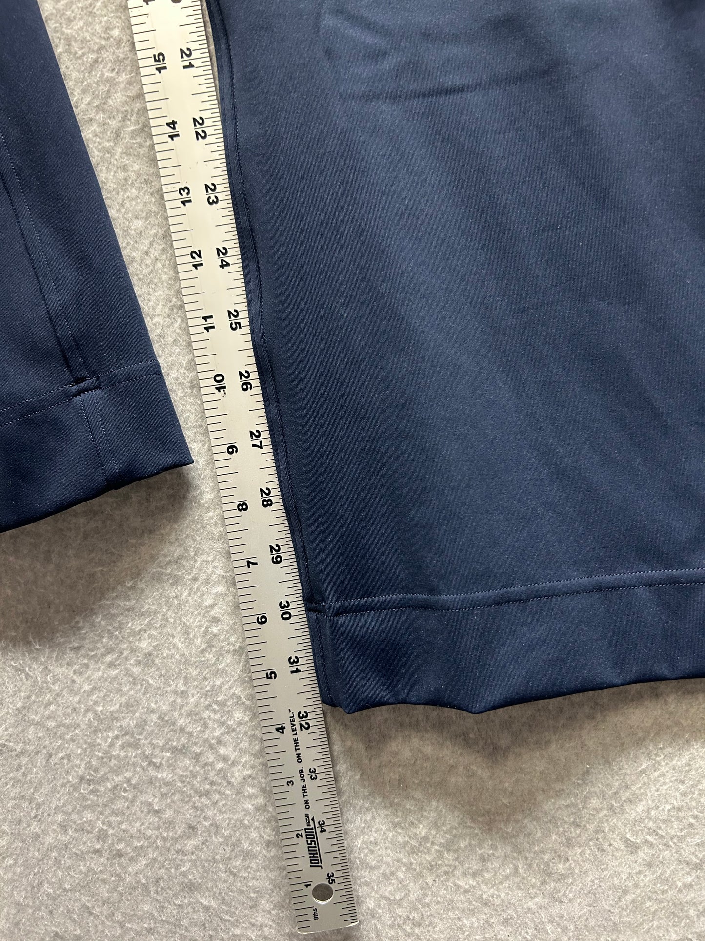 Lululemon Luxtreme Mid-Rise Straight-Leg Trouser Size Large (Sqaure Dot) True Navy