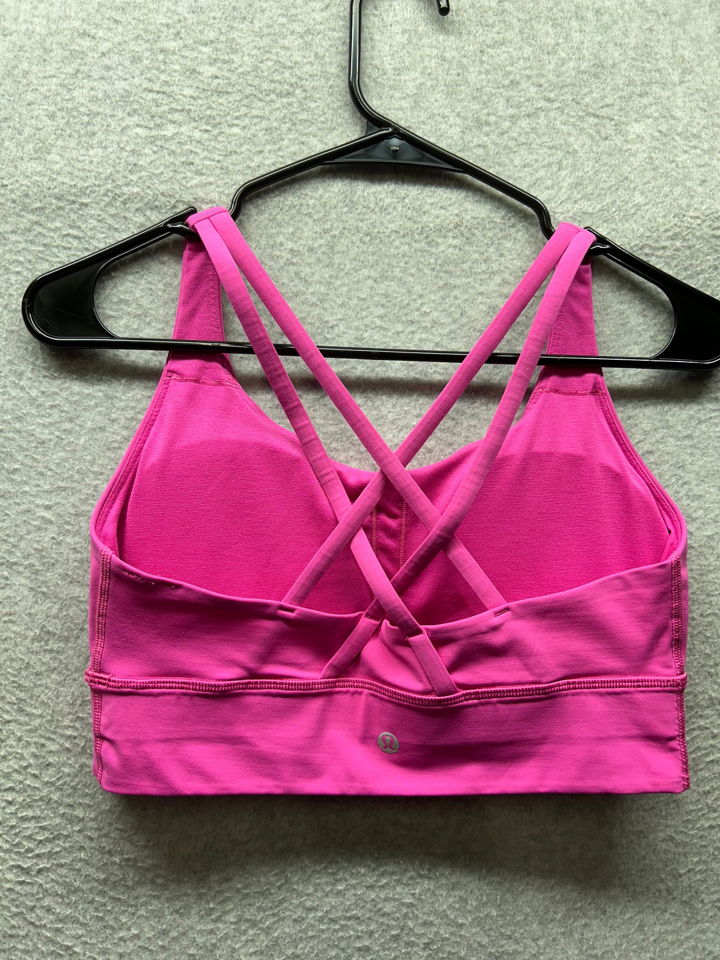 Lululemon Energy Longline Bra Size 8 Ripened Raspberry