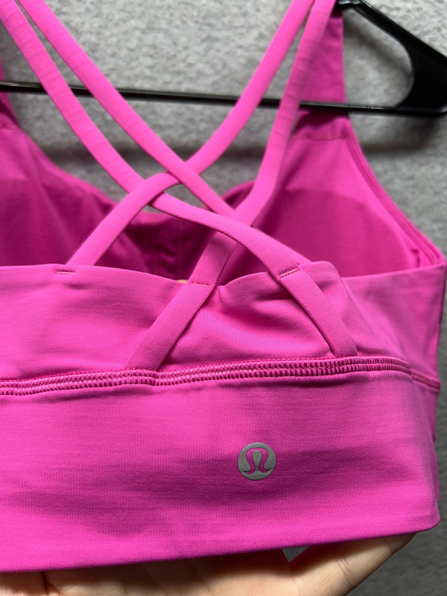 Lululemon Energy Longline Bra Size 8 Ripened Raspberry