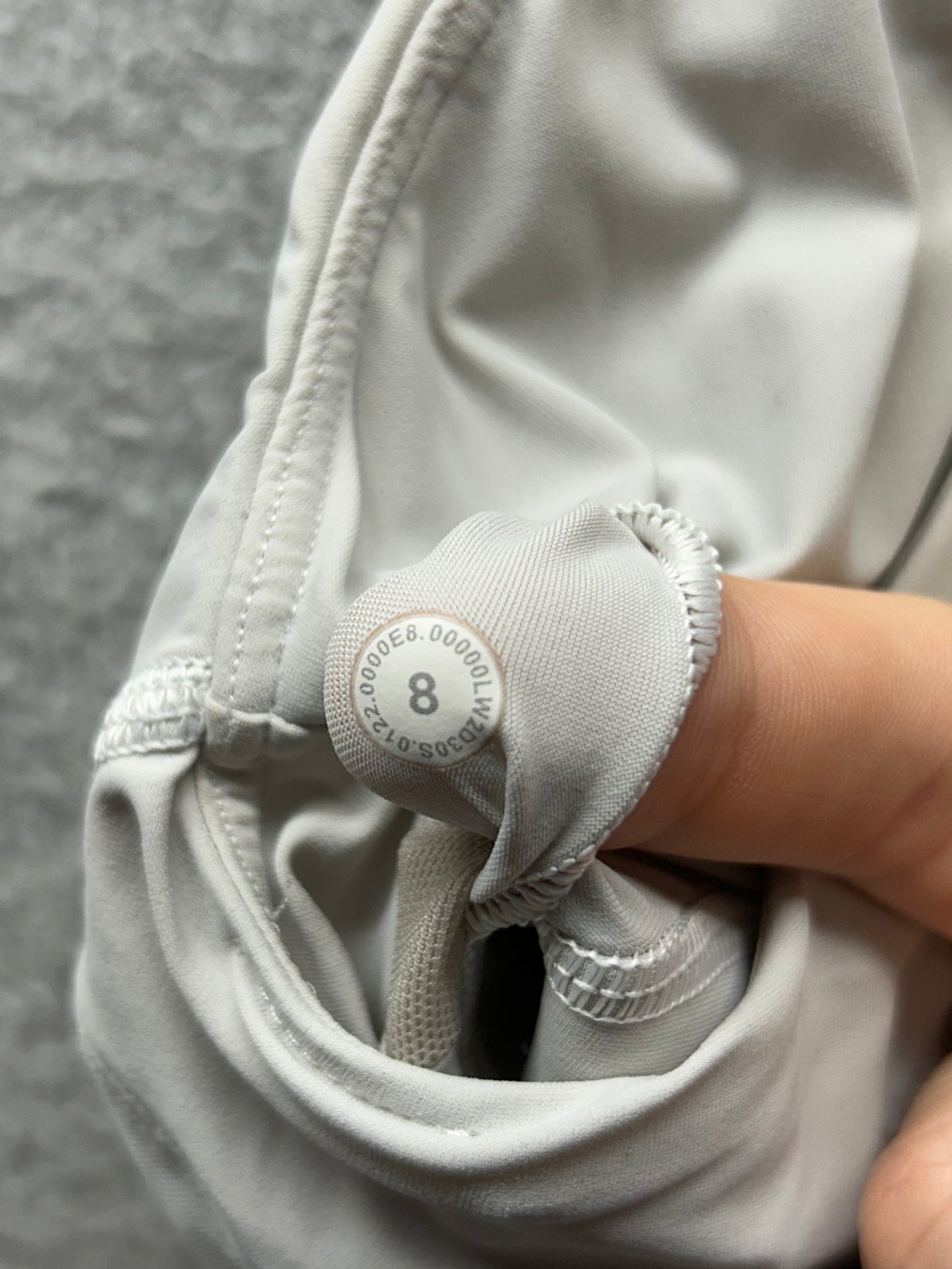 Lululemon Mesh-Back Train Bra Size 8 White