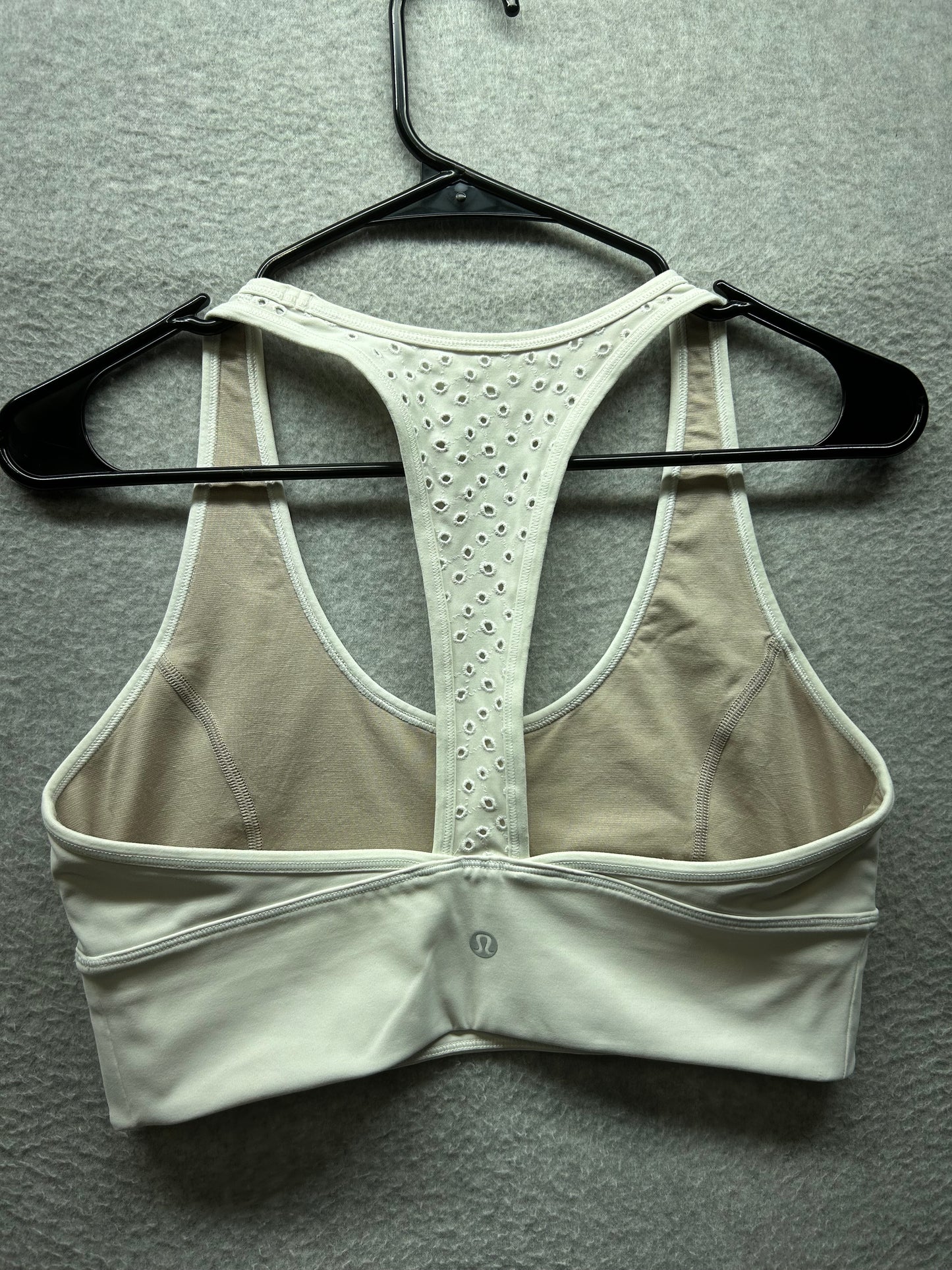 Lululemon Ornate Bra Size 10 White