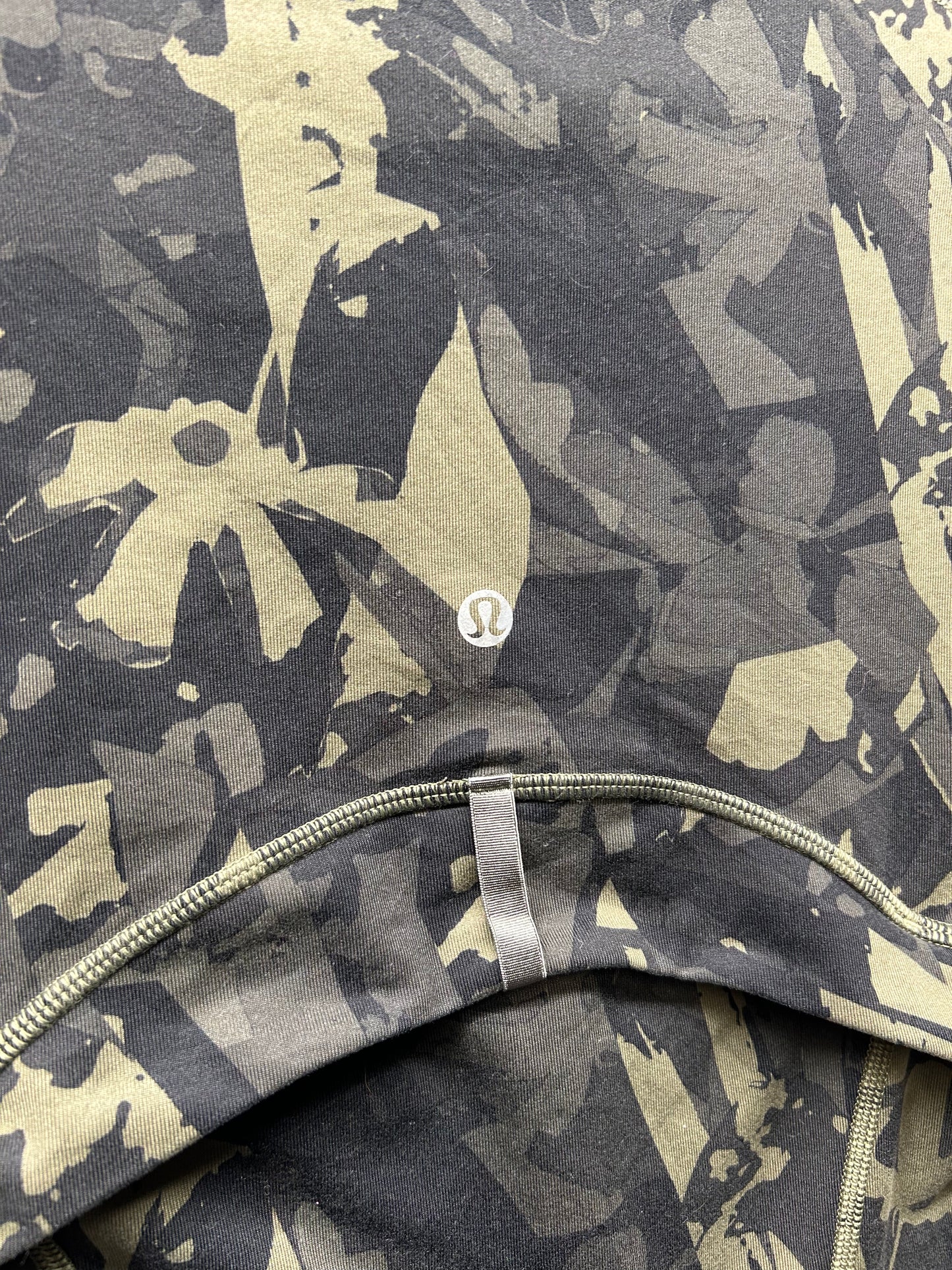 Lululemon Define Jacket Size 10 Full Zip Heritage 365 Camo Medium Olive Multi