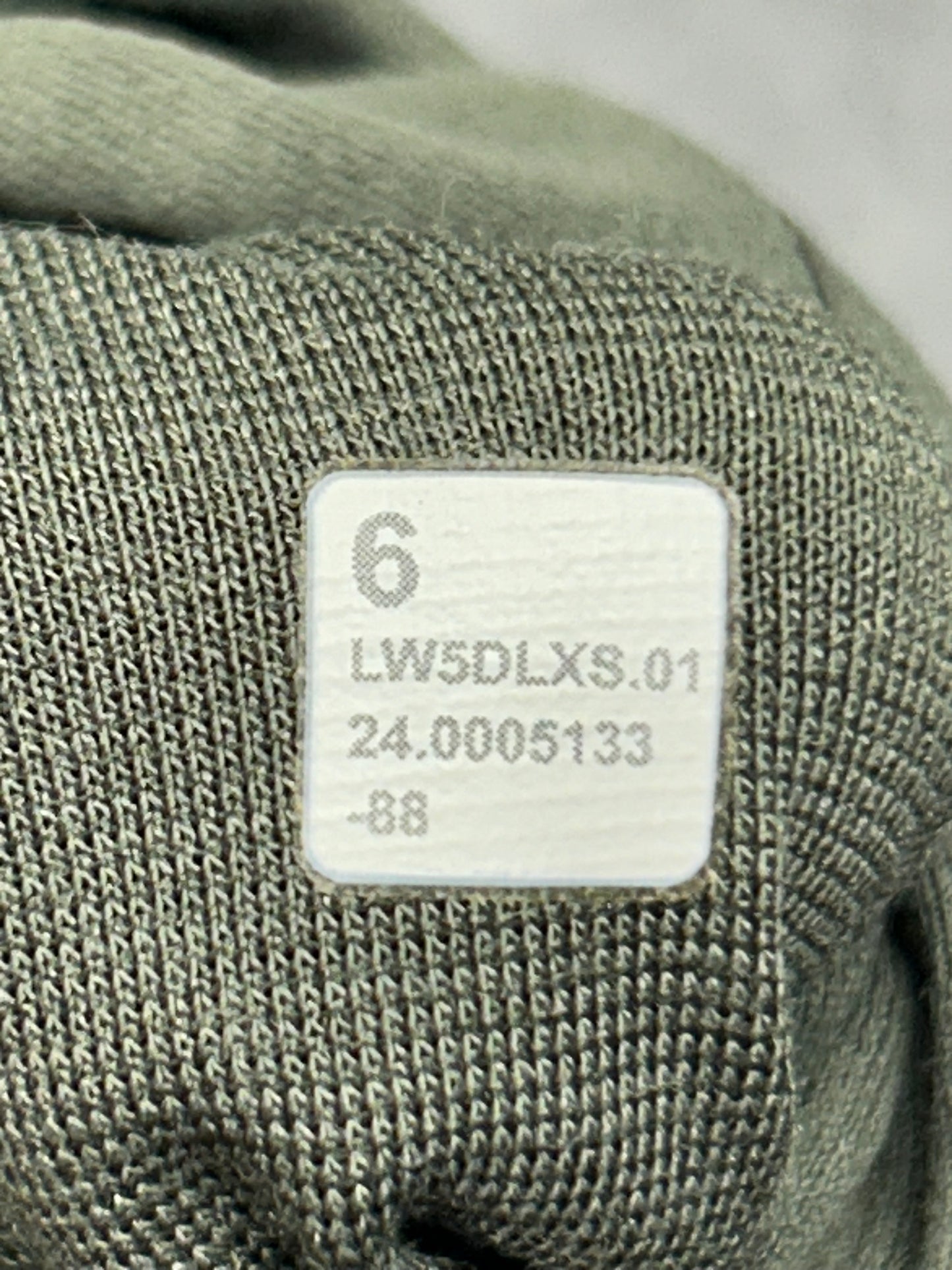 Lululemon Align High Rise Pant 25" Size 6 (Square) Scripted Yogo Green