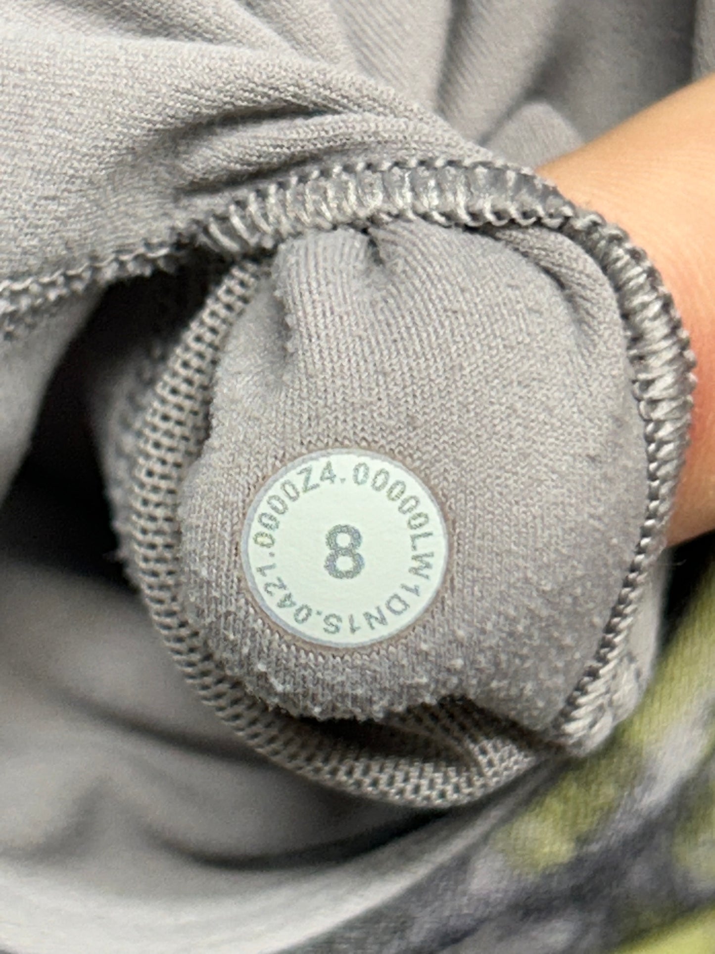 Lululemon Align High-Neck Tank Top Size 8 Radial Tie Dye Mauve Grey Multi