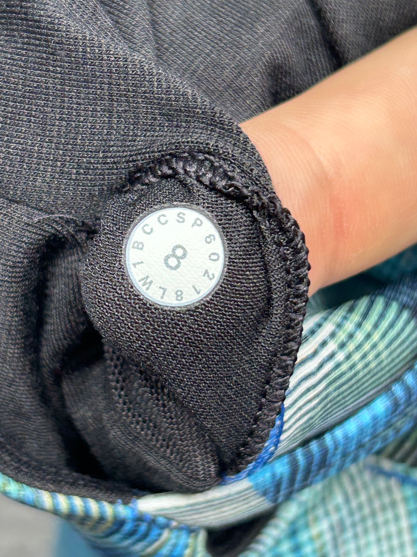 Lululemon Twist & Toil Tank Size 8 Heathered Teal Blue
