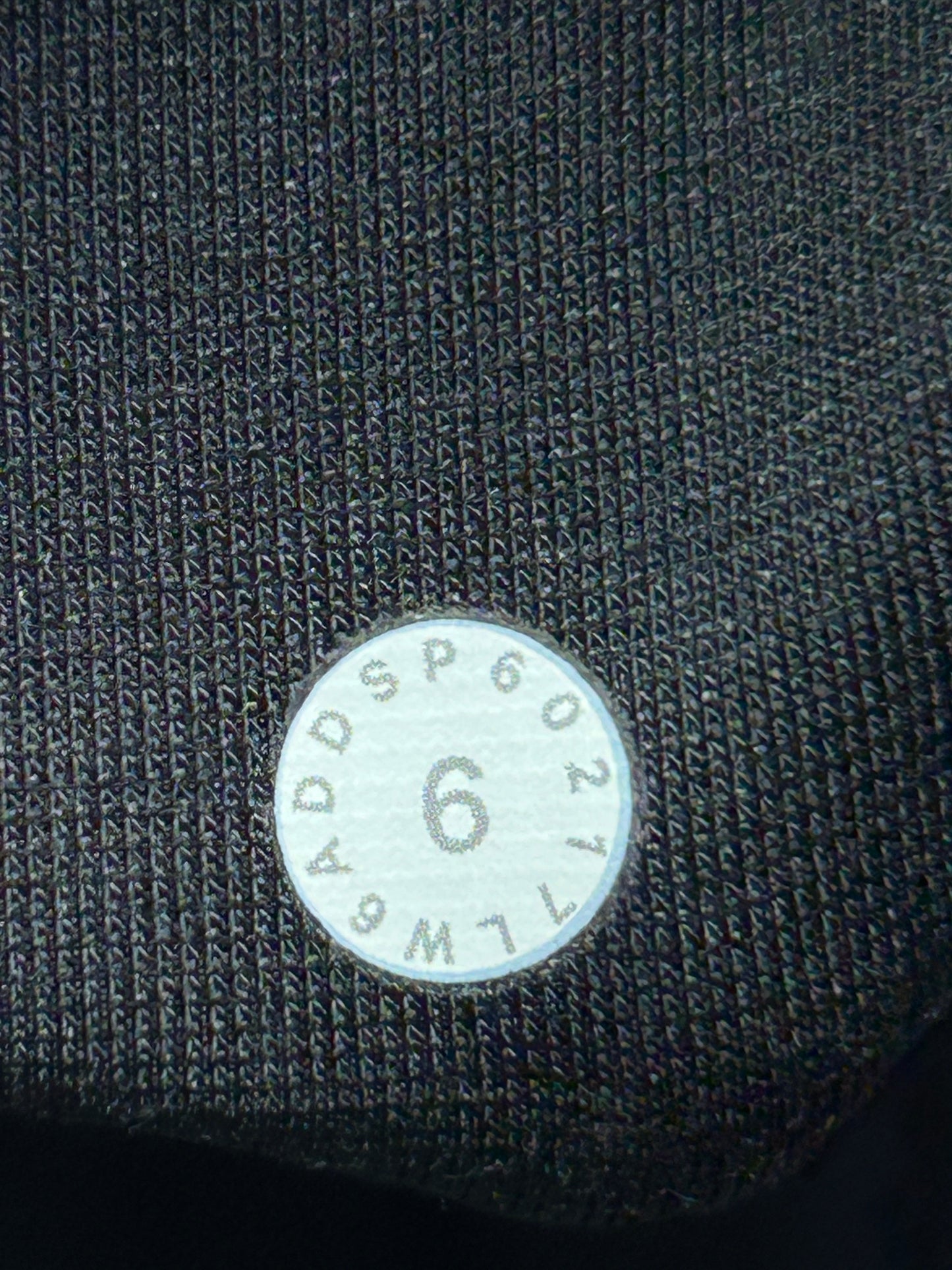 Lululemon Train Times Crop 17" Size 6 Black