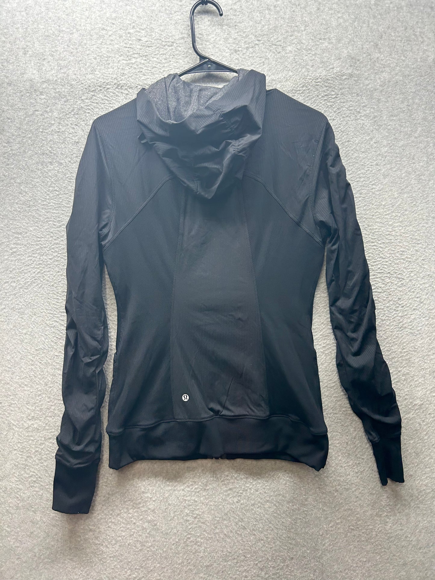 Lululemon Dance Studio Jacket III Size 8 Black / Heathered Black