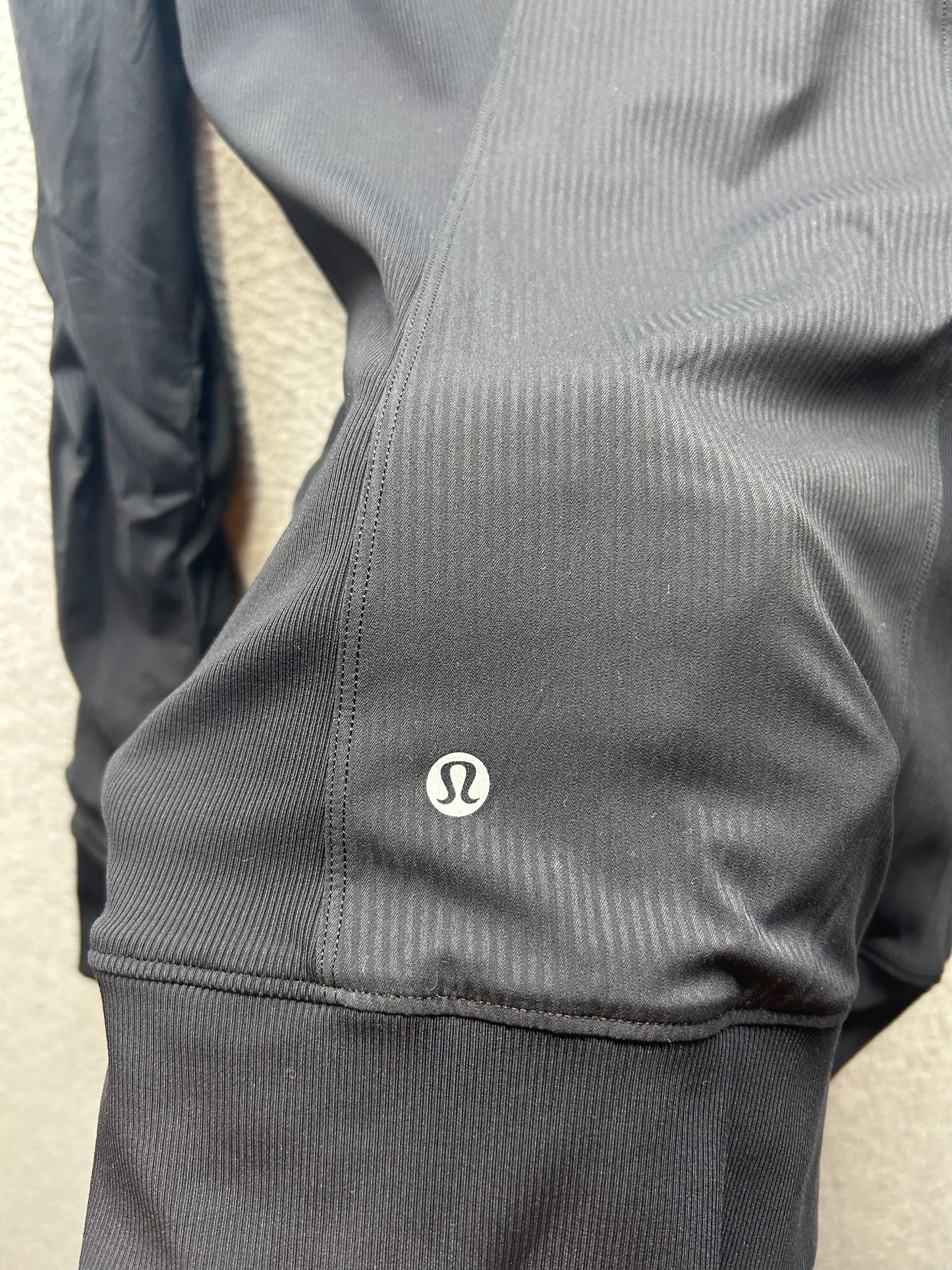 Lululemon Dance Studio Jacket III Size 8 Black / Heathered Black