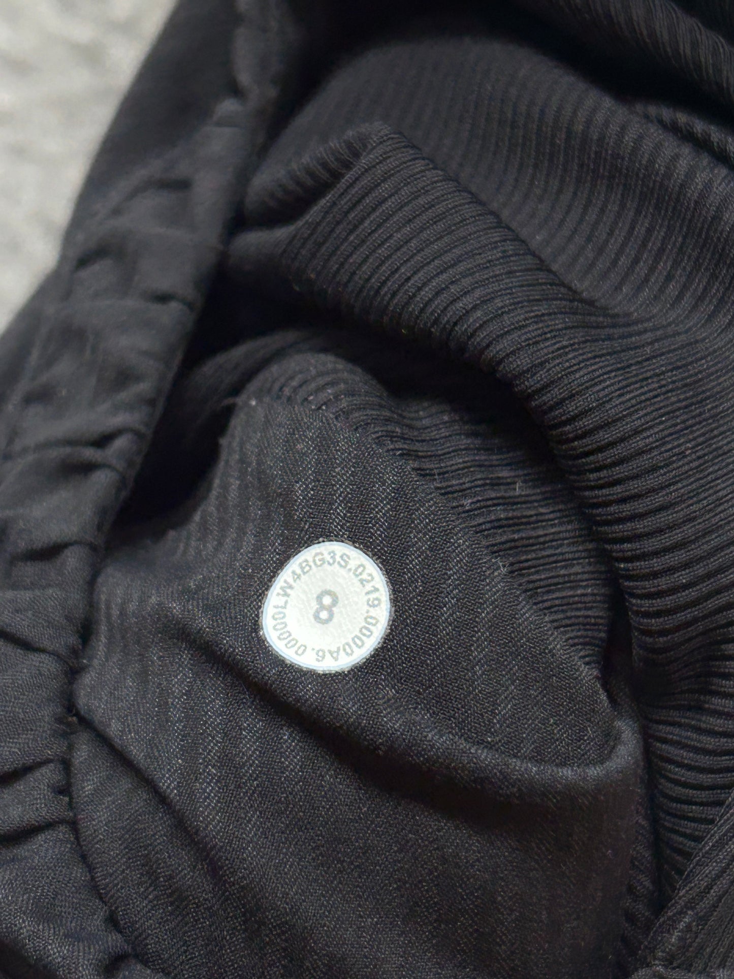 Lululemon Dance Studio Jacket III Size 8 Black / Heathered Black