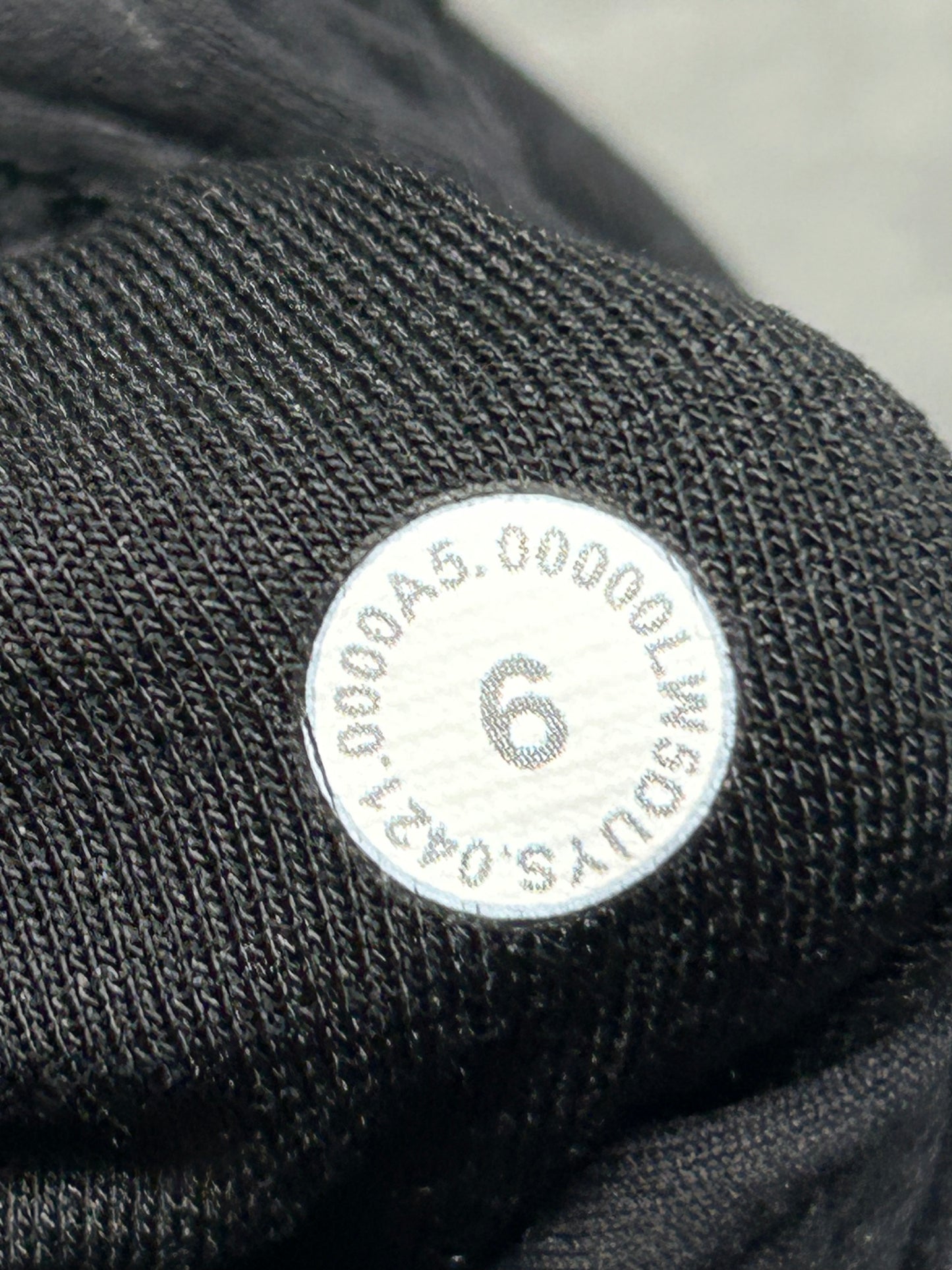 Lululemon Align High-Rise Pant 25" Size 6 Yogo Emboss Black