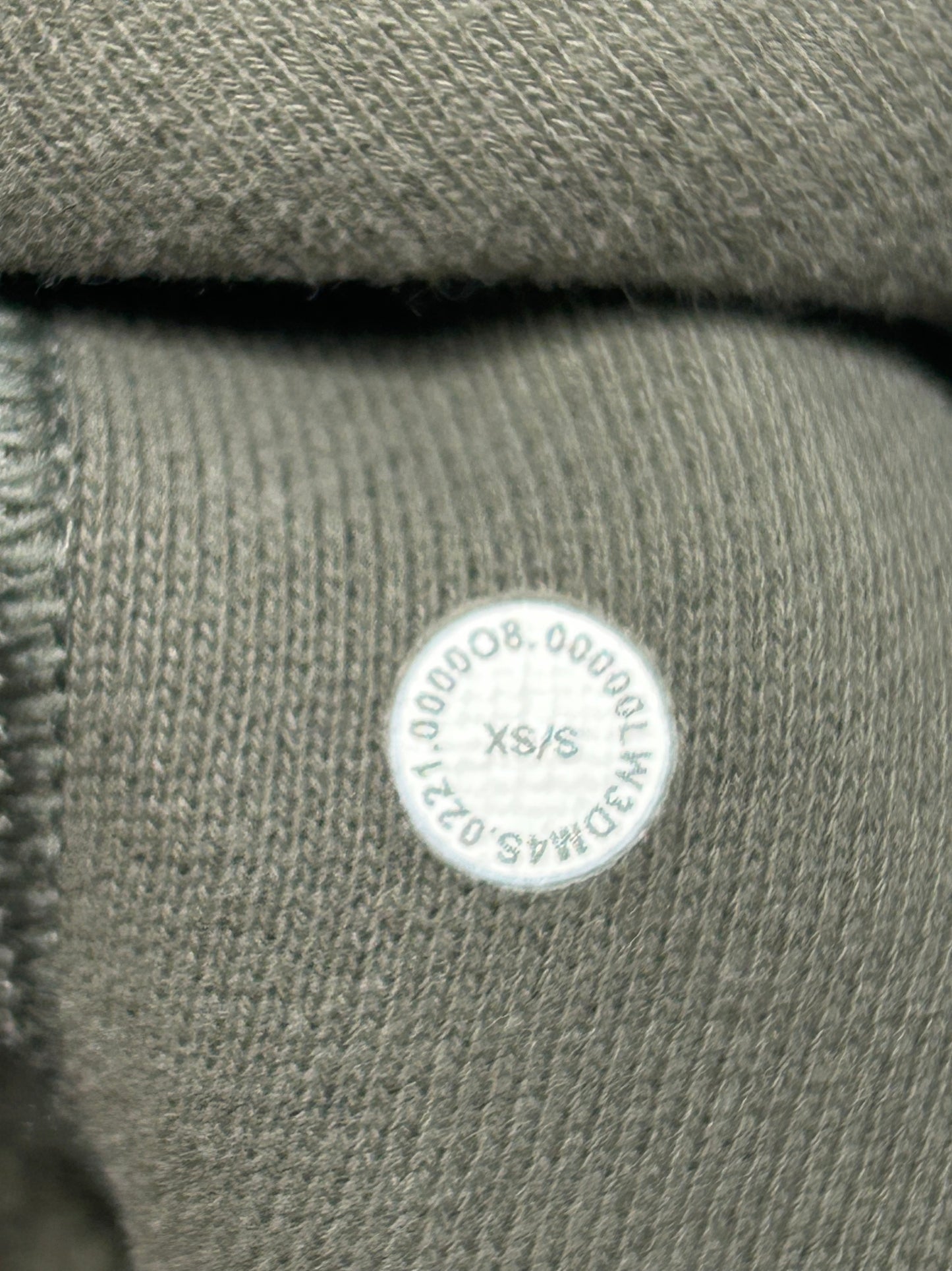 Lululemon Scuba Oversized Half-Zip Hoodie Size XS/S Medium Olive