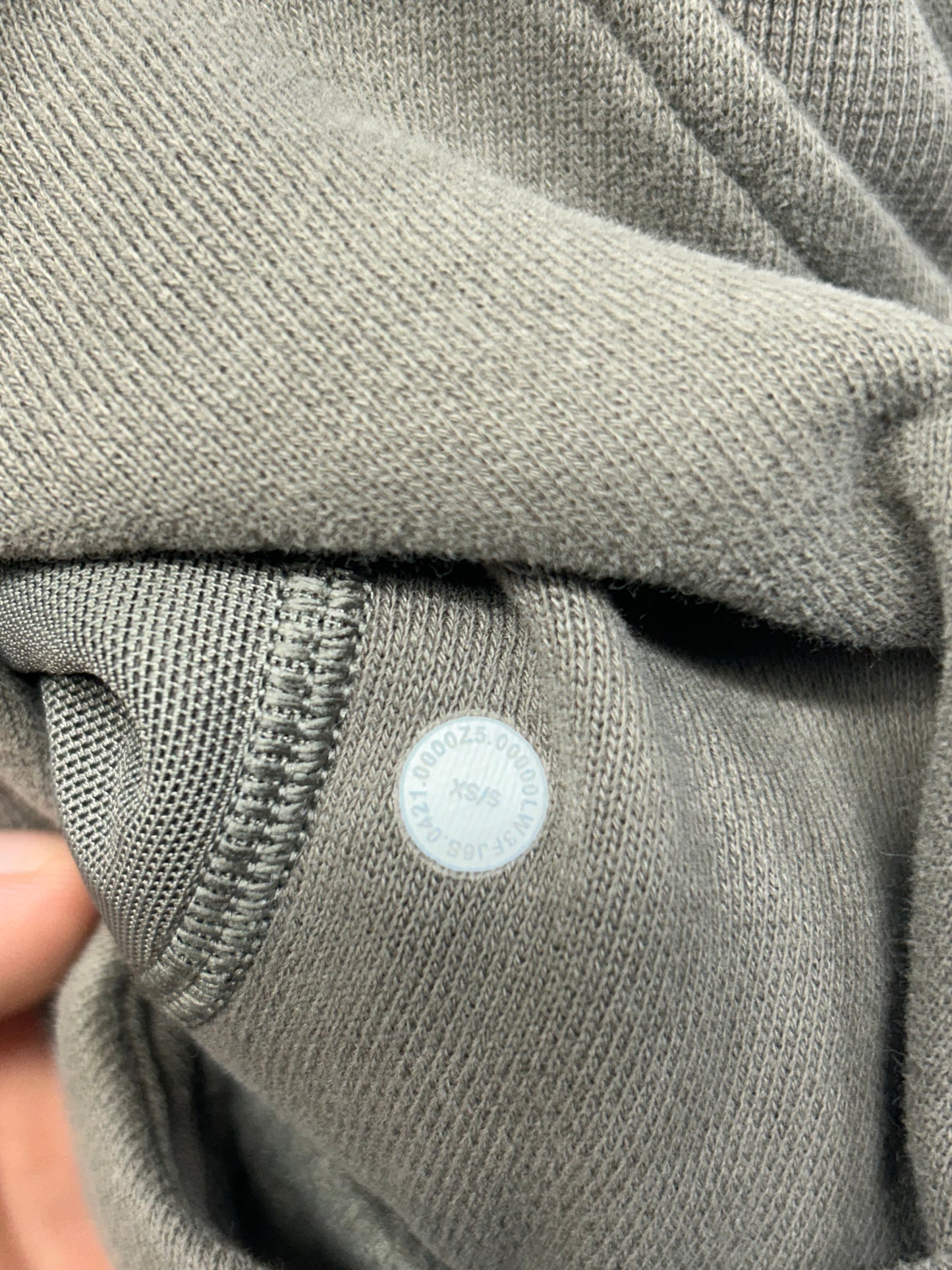 Lululemon Scuba Oversized Funnel Neck Half Zip Size XS/S Carob Brown