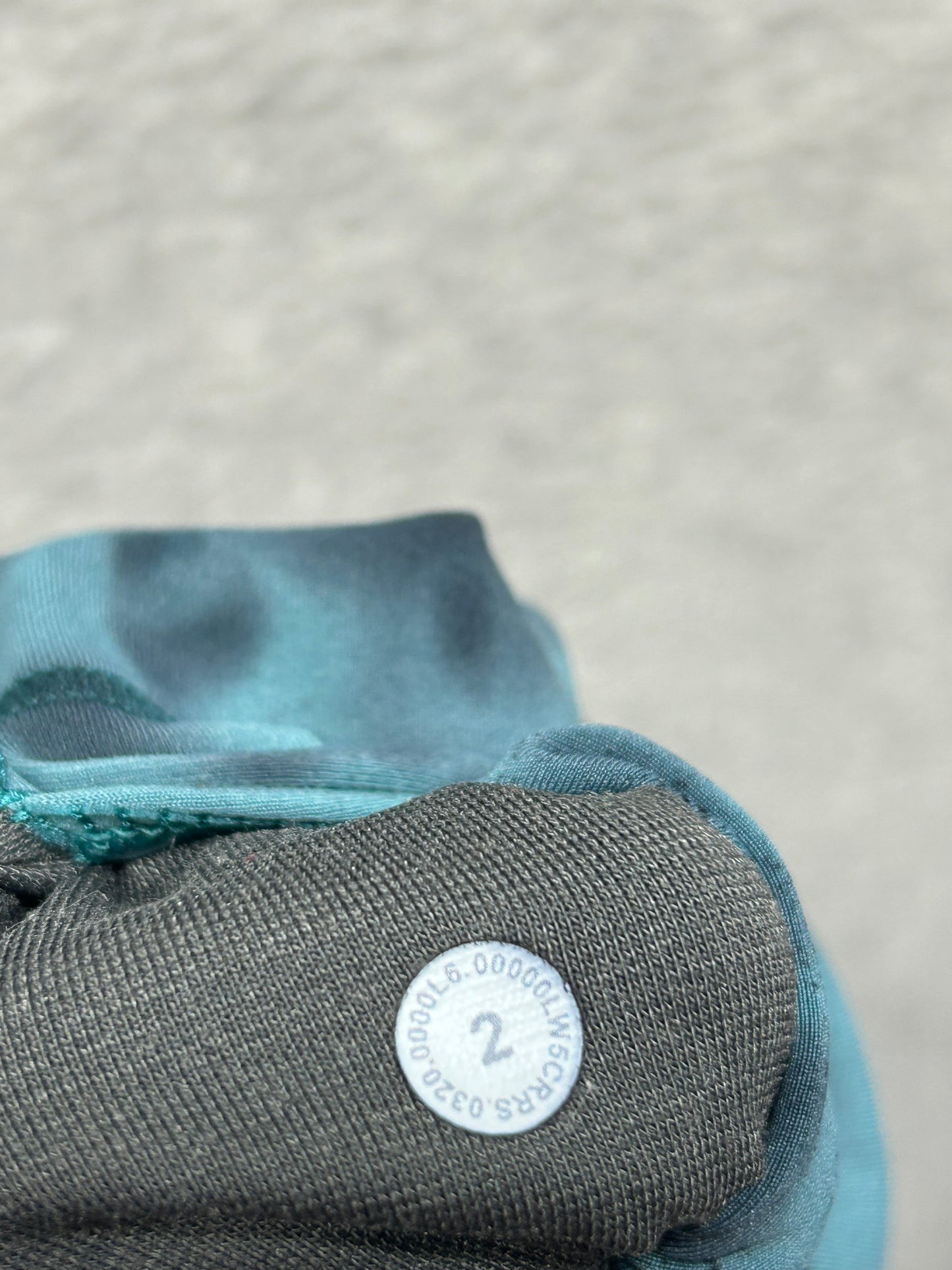 Lululemon Wunder Train High-Rise Tight 25" Size 2 Forest Shibori Graphite Grey Desert Teal