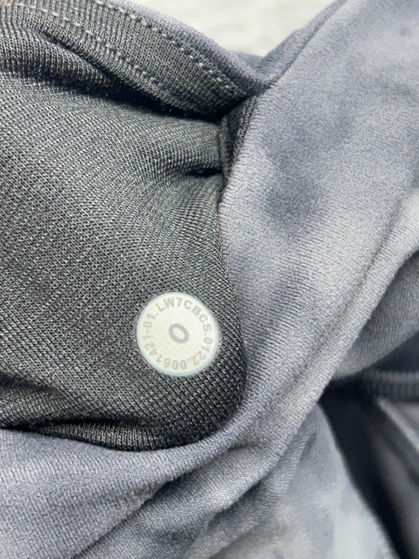 Lululemon Align High-Rise Short with Pockets 8" Size 0 Diamond Dye Pitch Grey Graphite Grey
