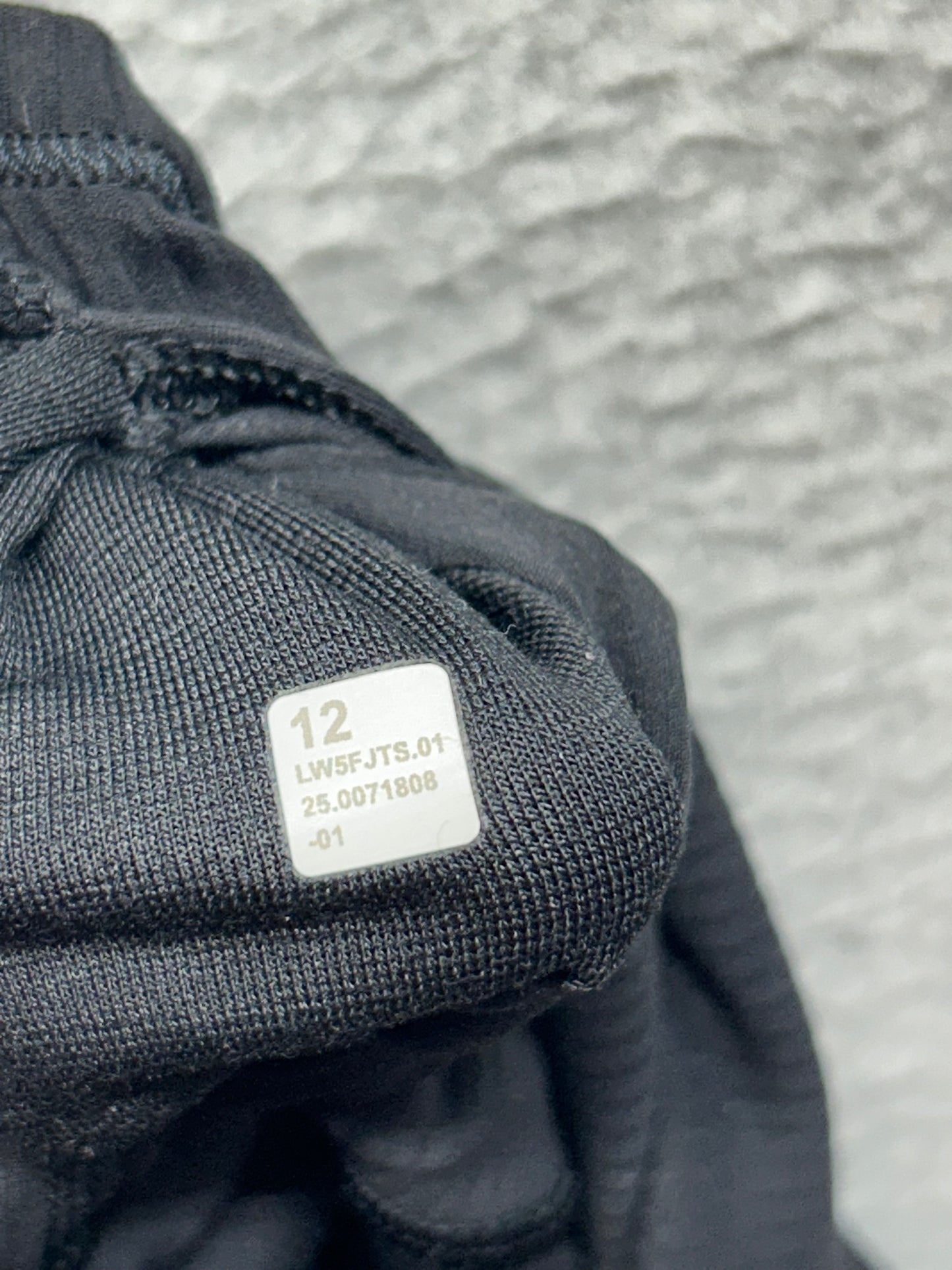 Lululemon Align Ribbed High-Rise Pant 25" Size 12 Black (Square Dot)