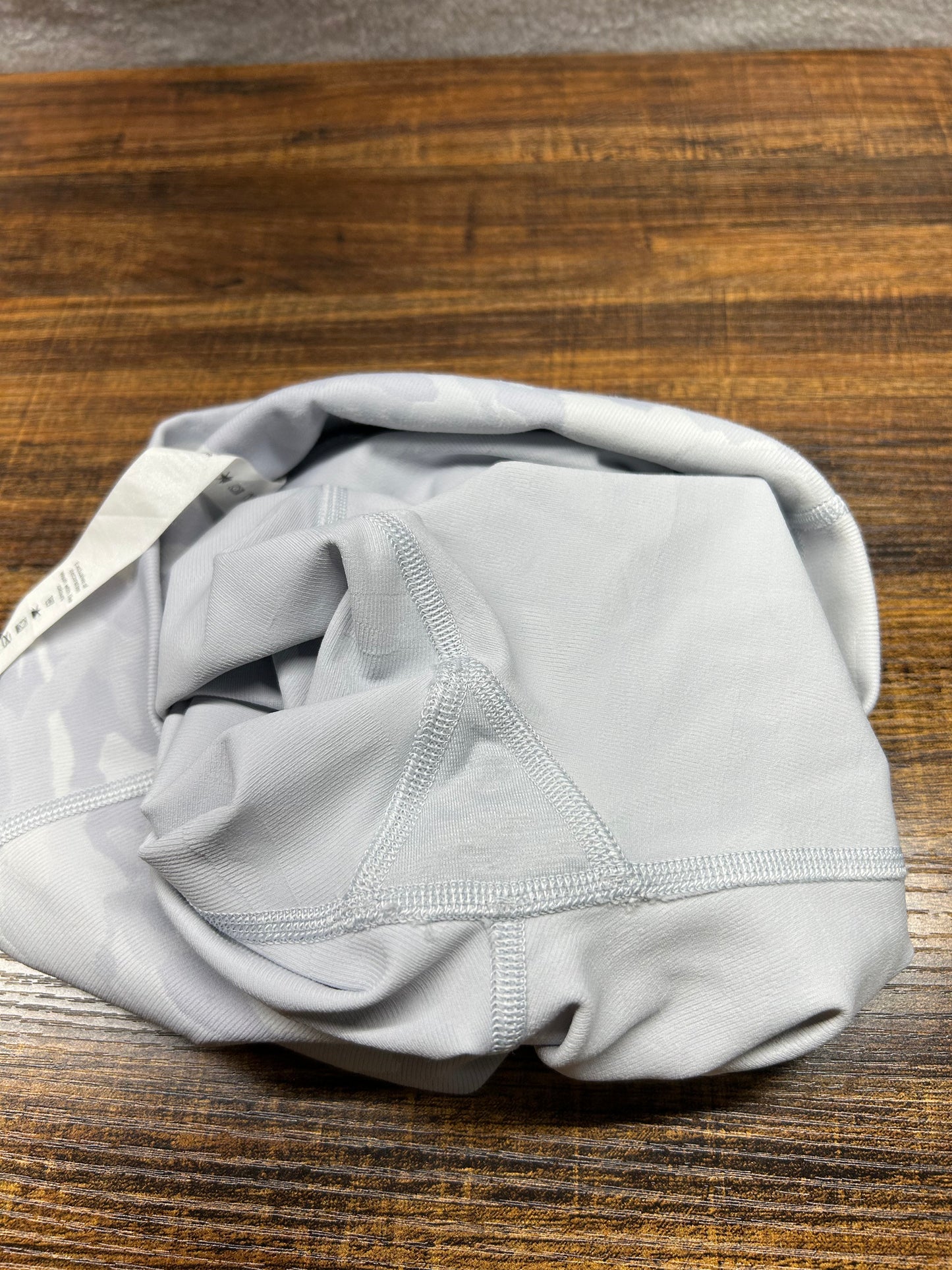 Lululemon Wunder Under Short 10" Ribbed Size 4 Incognito Camo Jacquard Alpine White Starlight