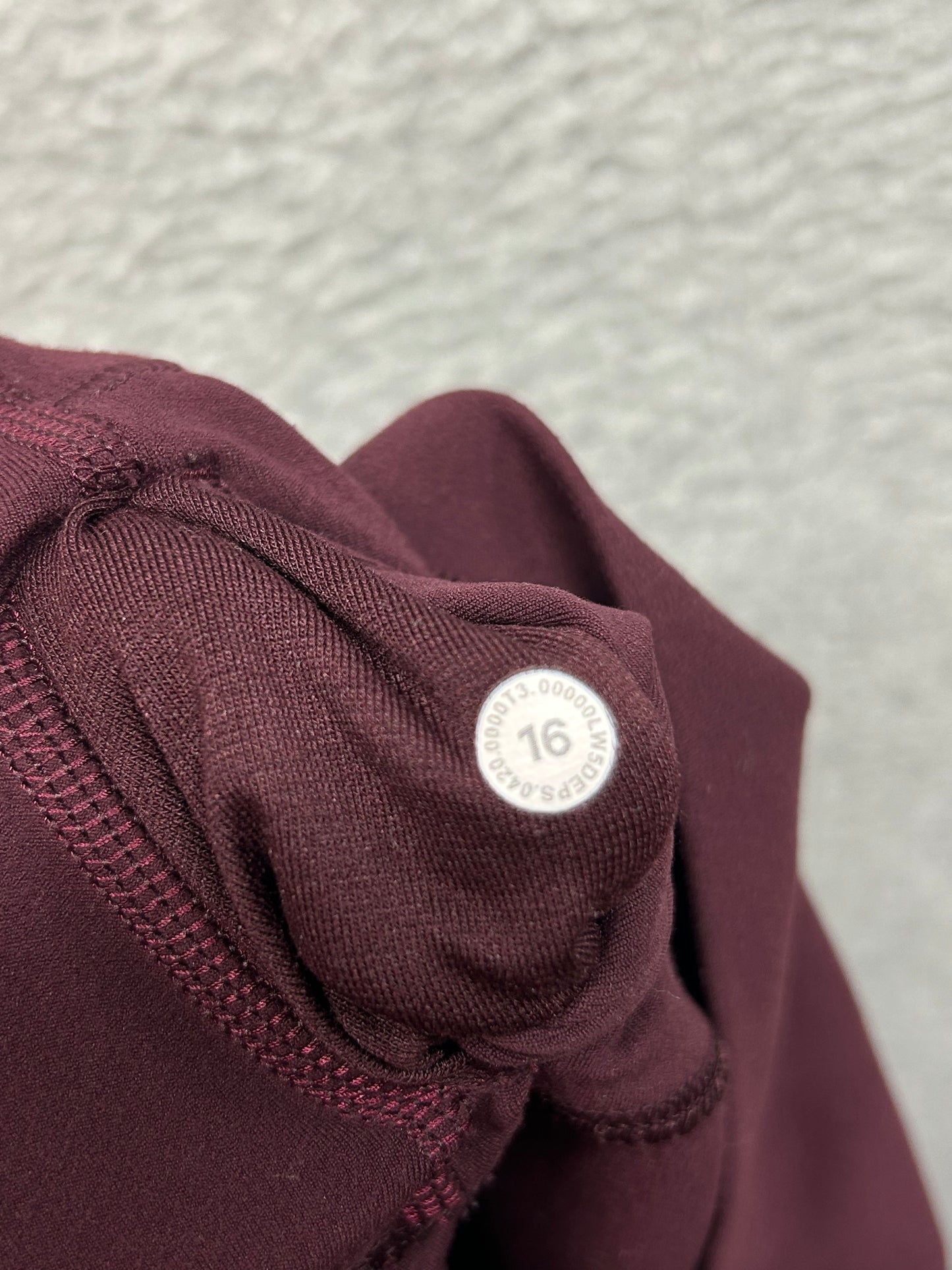 Lululemon Align Pant II 25" Size 16 Cassis