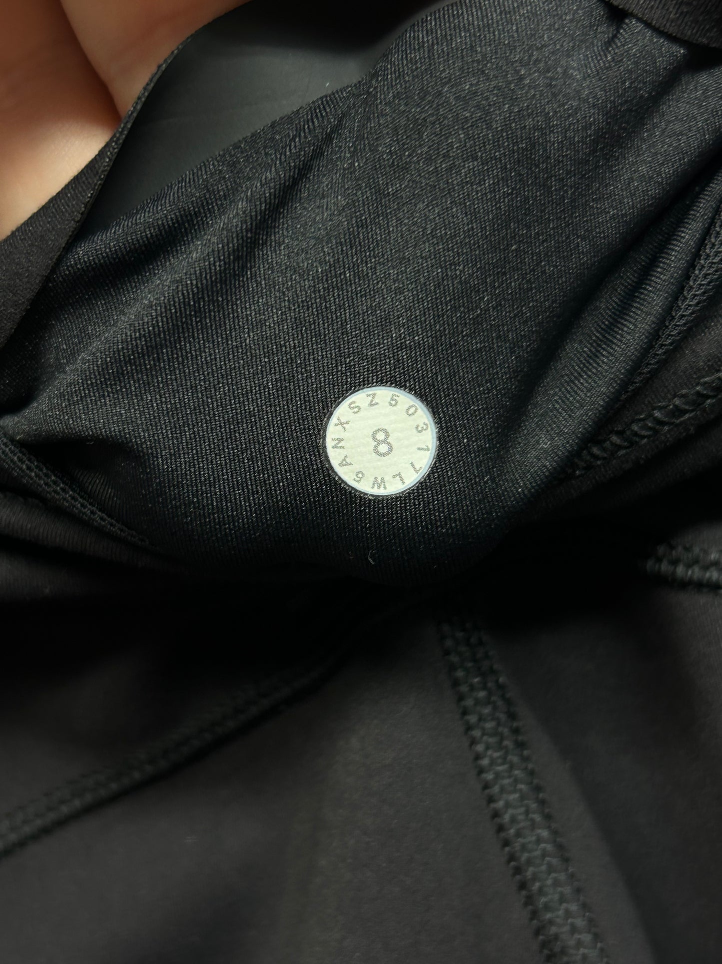 Lululemon In Movement 7/8 Tight Everlux 25" Size 8 Black