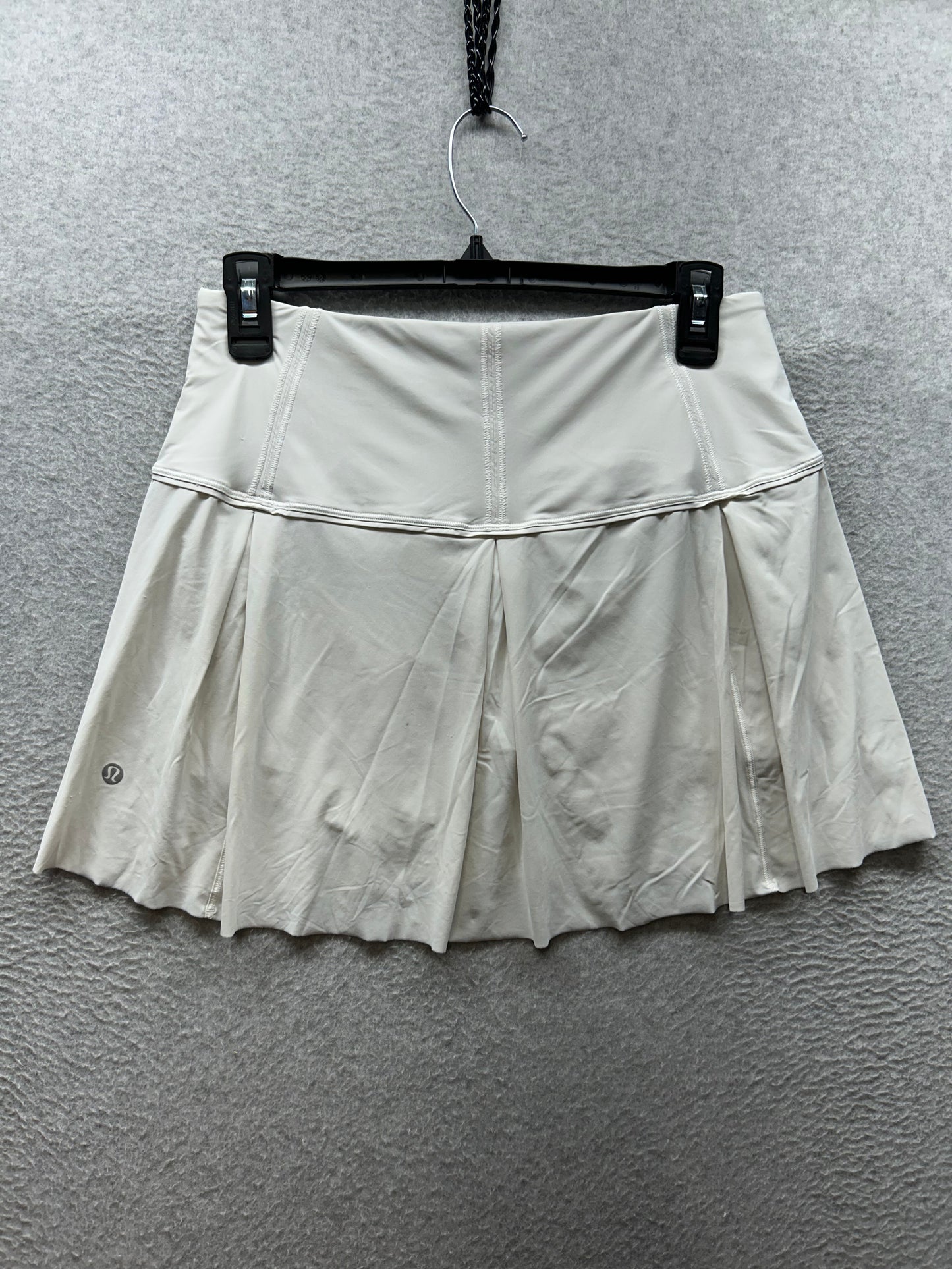 Lululemon Lost In Pace Skirt Tall Size 6 White