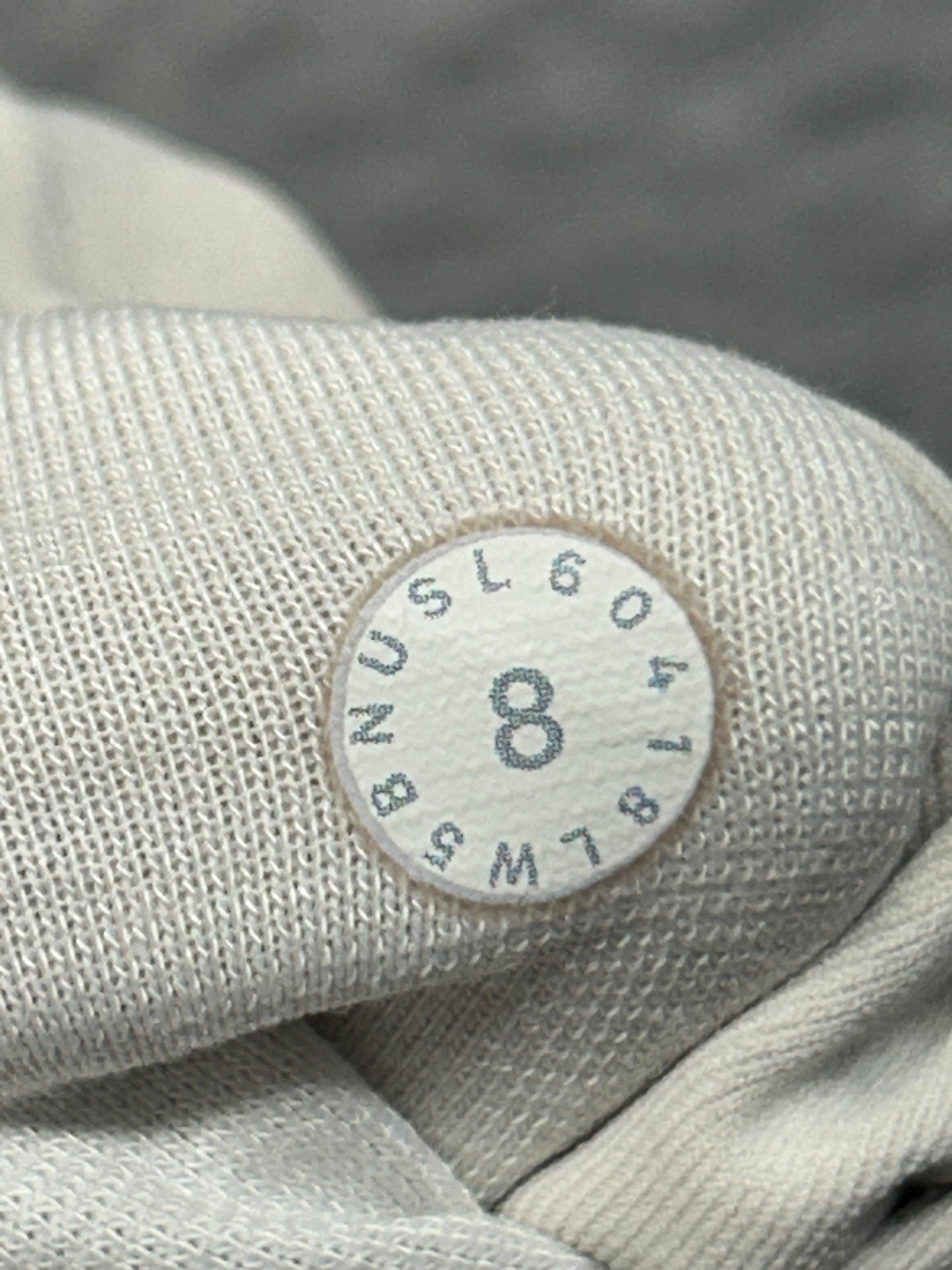 Lululemon Wunder Under Hi-Rise Tight Luxtreme 25" Size 8 Dual Shibori Antique White Cement Grey