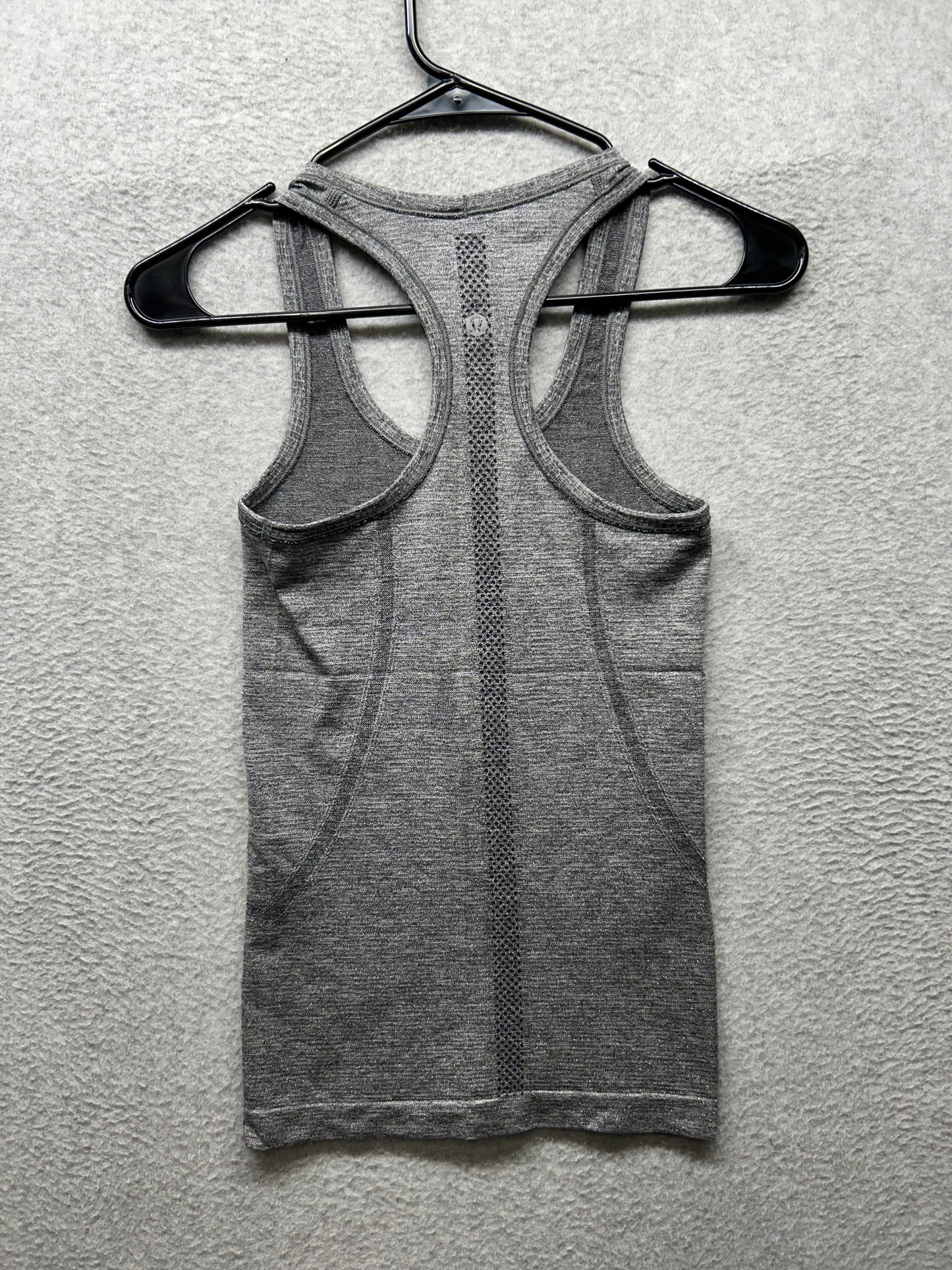 Lululemon Swiftly Tech Racerback *Sparkle Size 2 Black / White / Silver