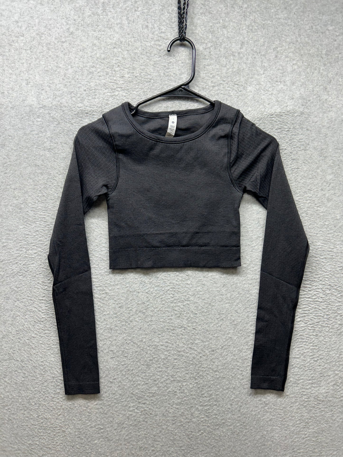 Lululemon Ebb to Street Long Sleeve Size 2 Black