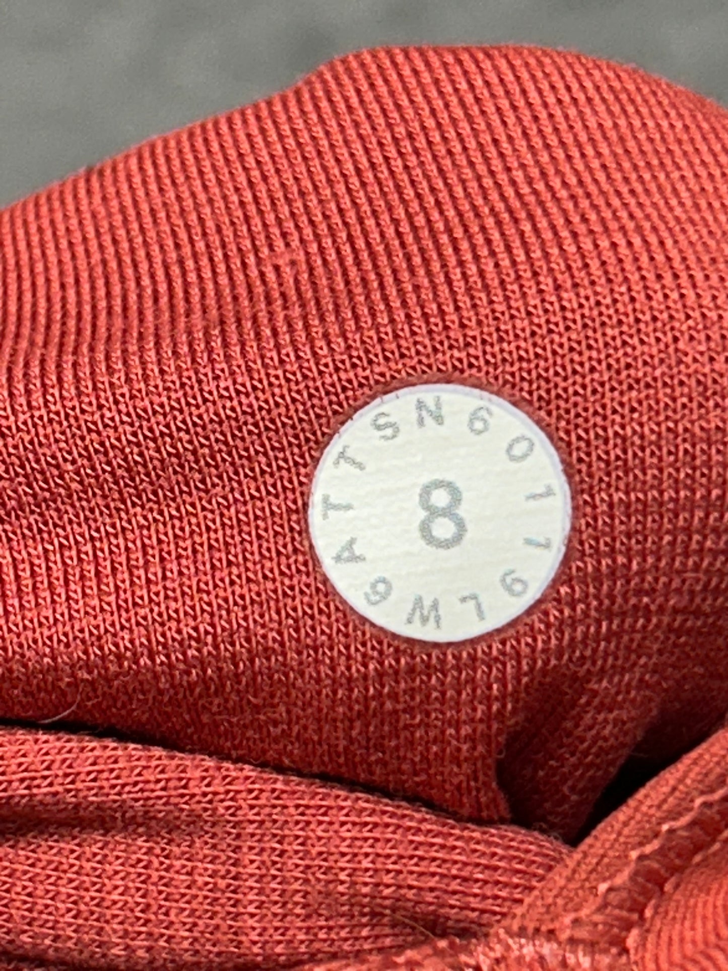Lululemon Wunder Under Crop High-Rise Luxtreme 21" Size 8 Brick Rose