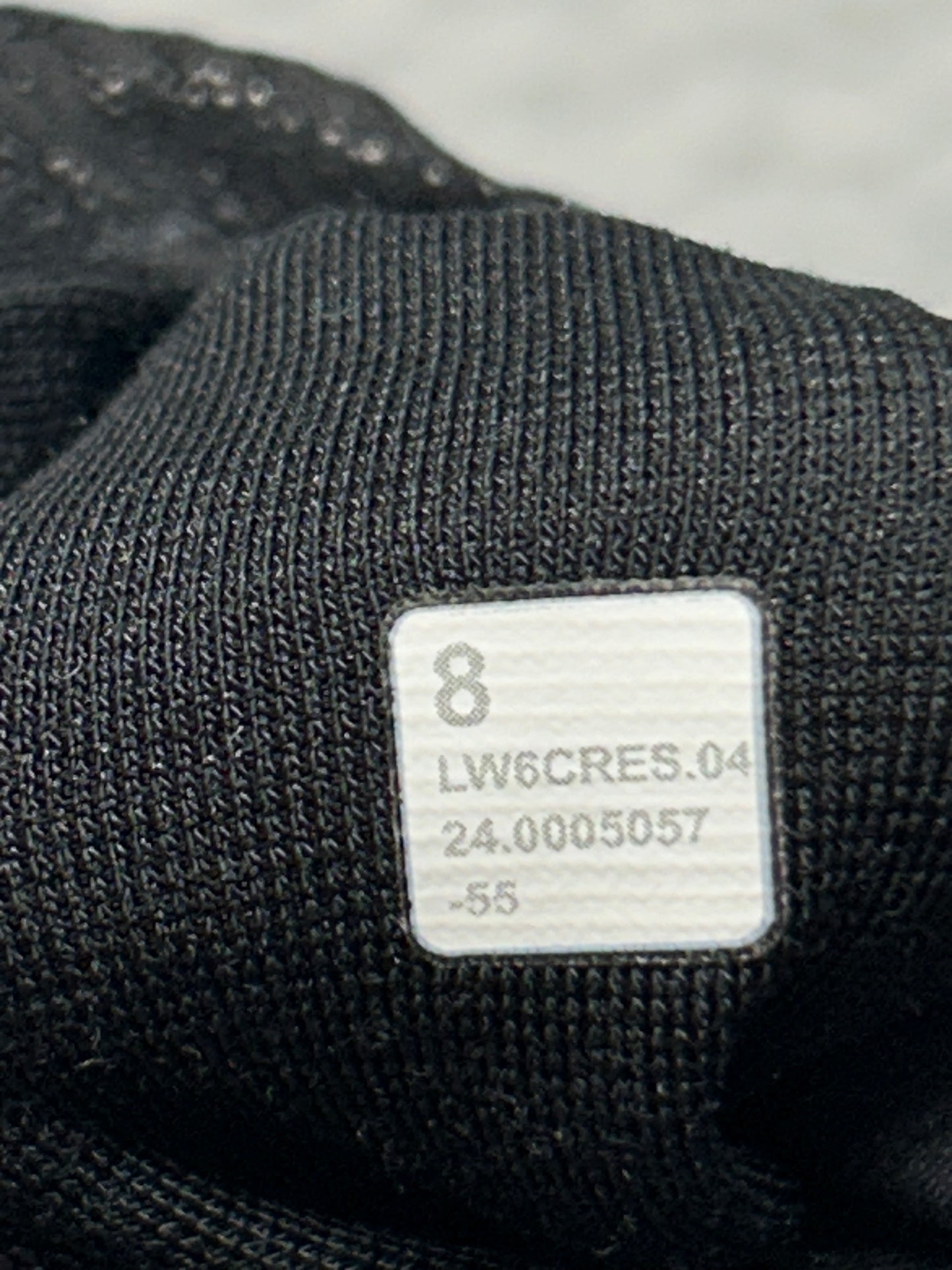 Lululemon Align High-Rise Ribbed Crop 23" Shine Size 8 (Square) Radiate Foil Print Black