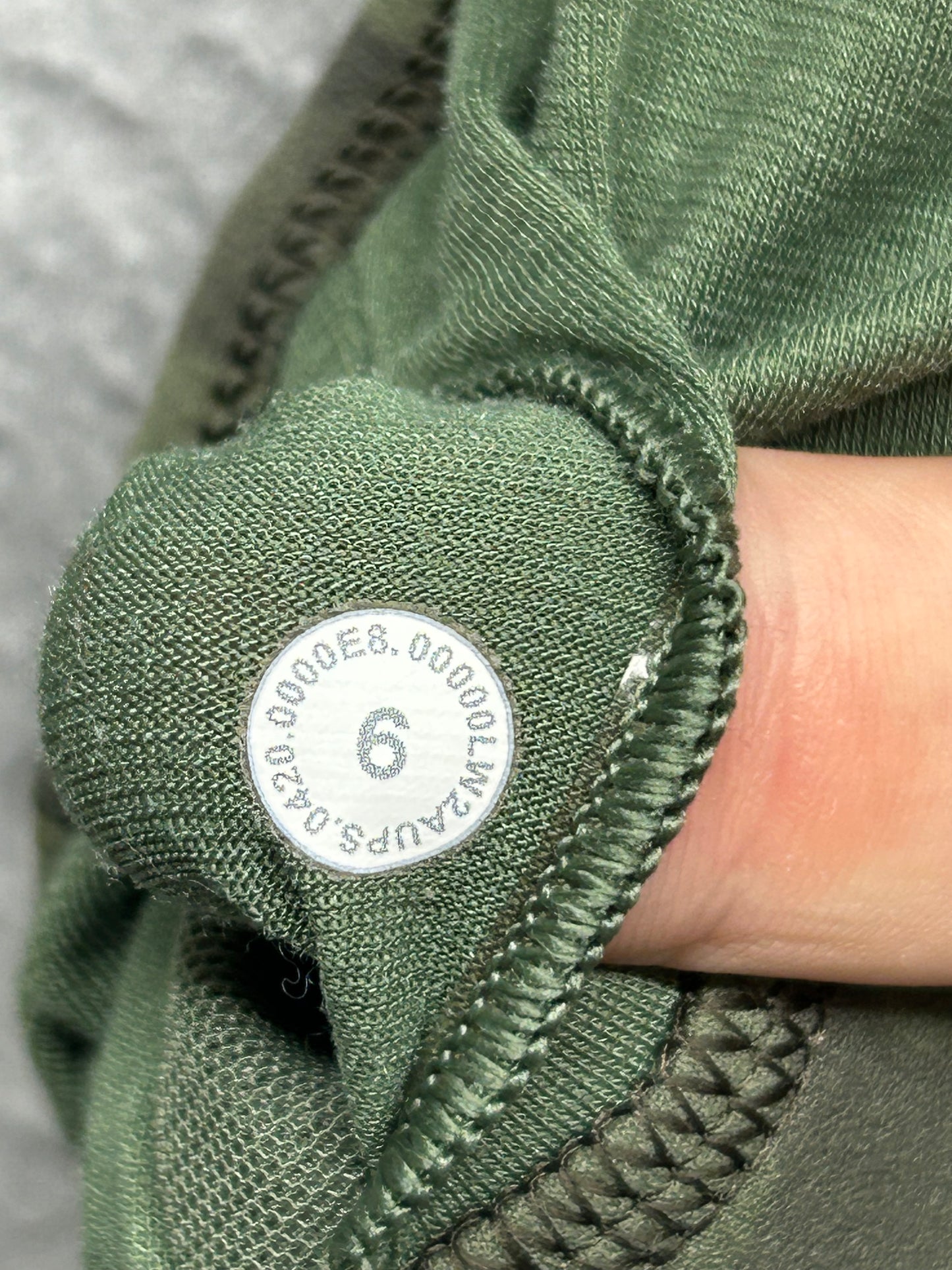 Lululemon Flow Y Bra Nulu Size 6 Heritage 365 Camo Green Twill Multi
