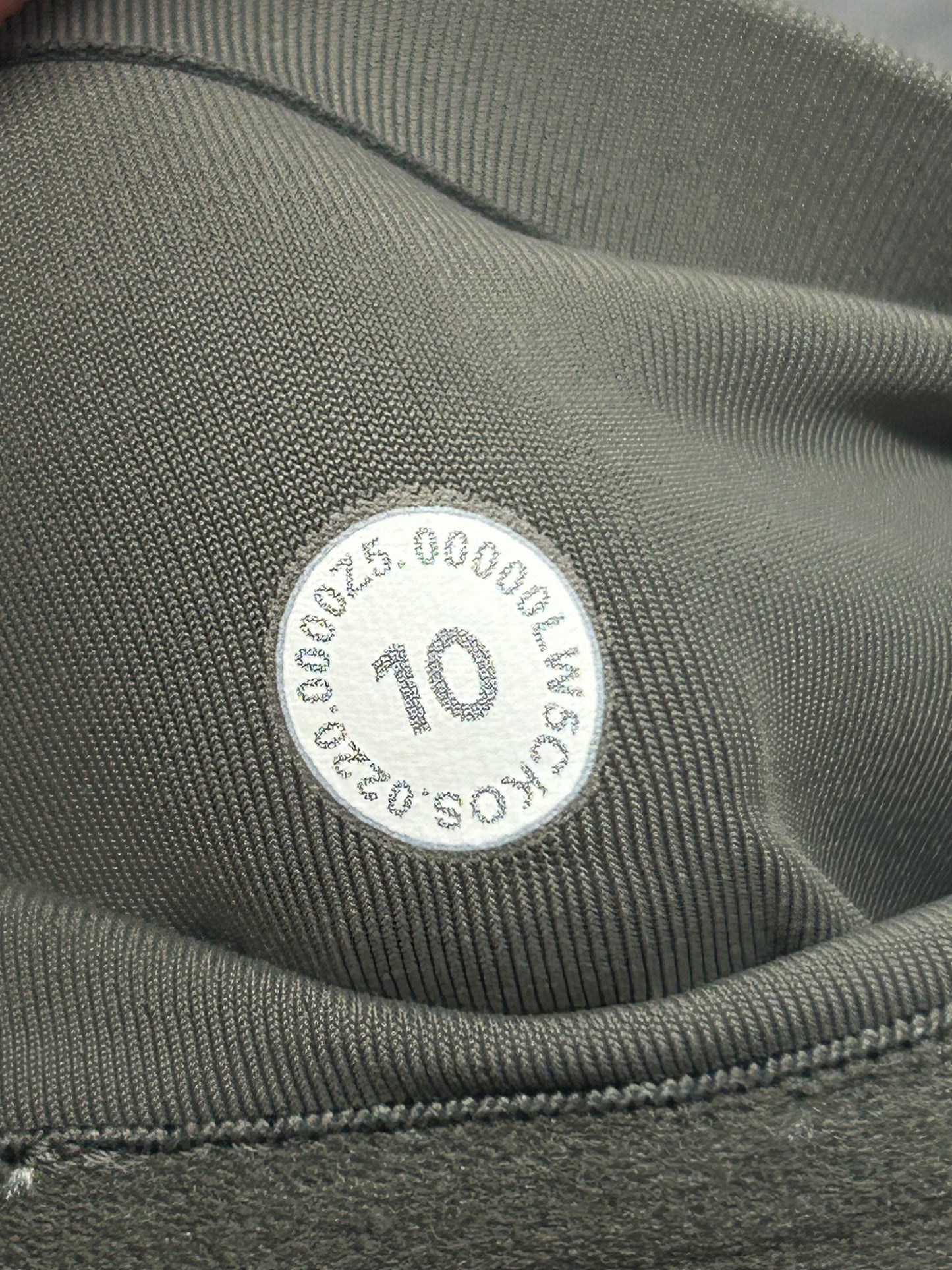 Lululemon Rogue Renegade Super High Rise Tight 25" Size 10 Grey Sage