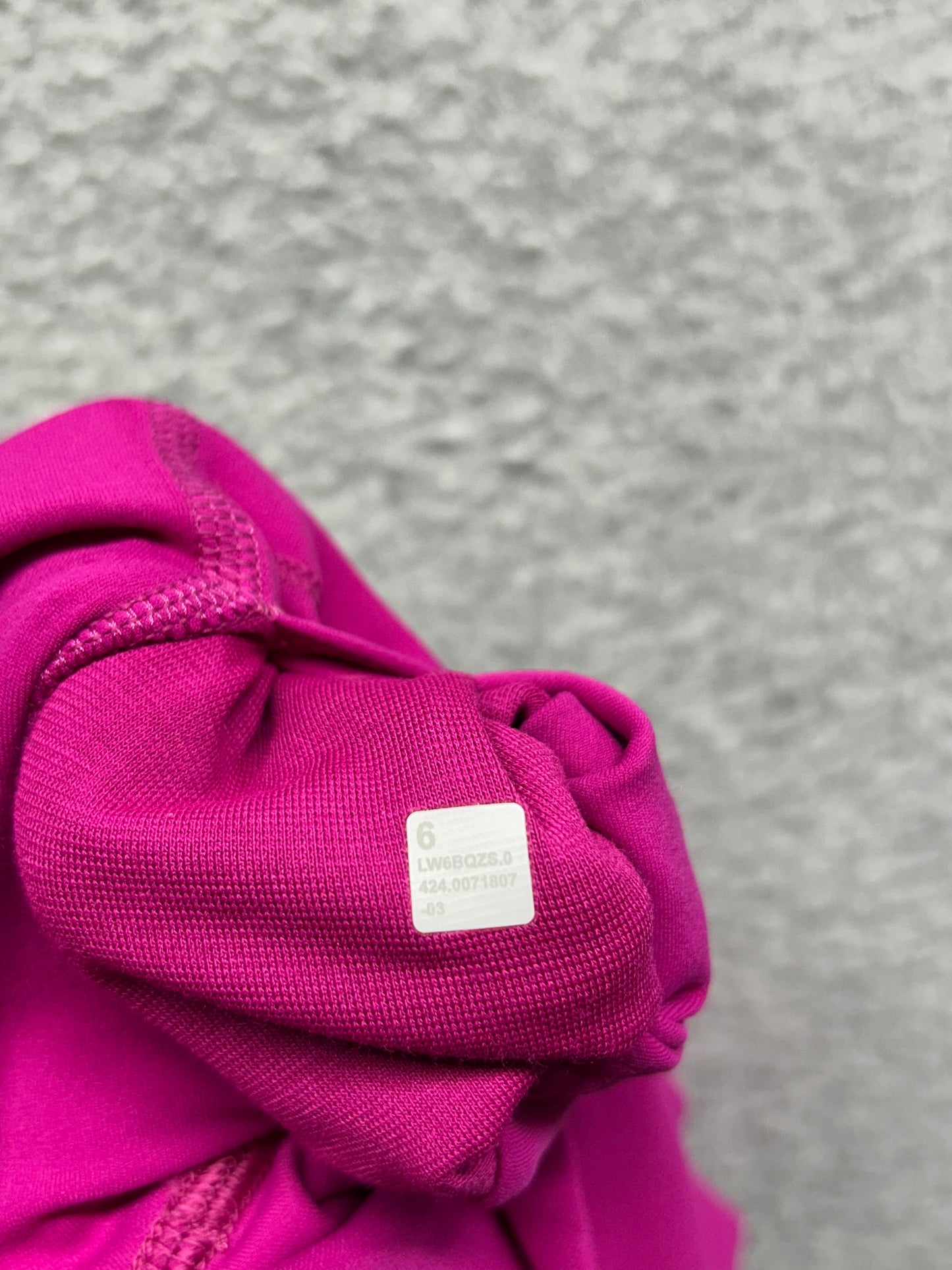 Lululemon Align High-Rise Crop 23" Size 6 Ripened Raspberry (Square Dot)