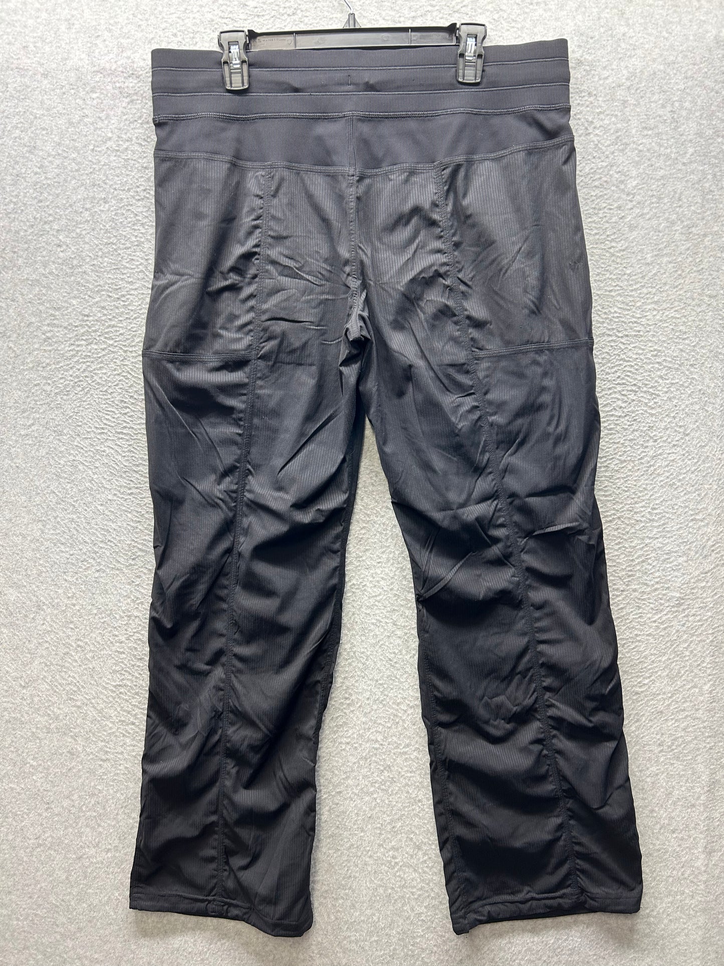Lululemon Dance Studio Mid-Rise Full Length Pant Size 14 Black