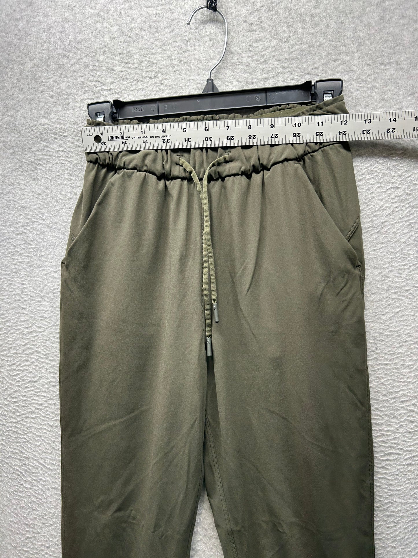 Lululemon Stretch High-Rise Jogger Full Length Size 2 Dark Olive
