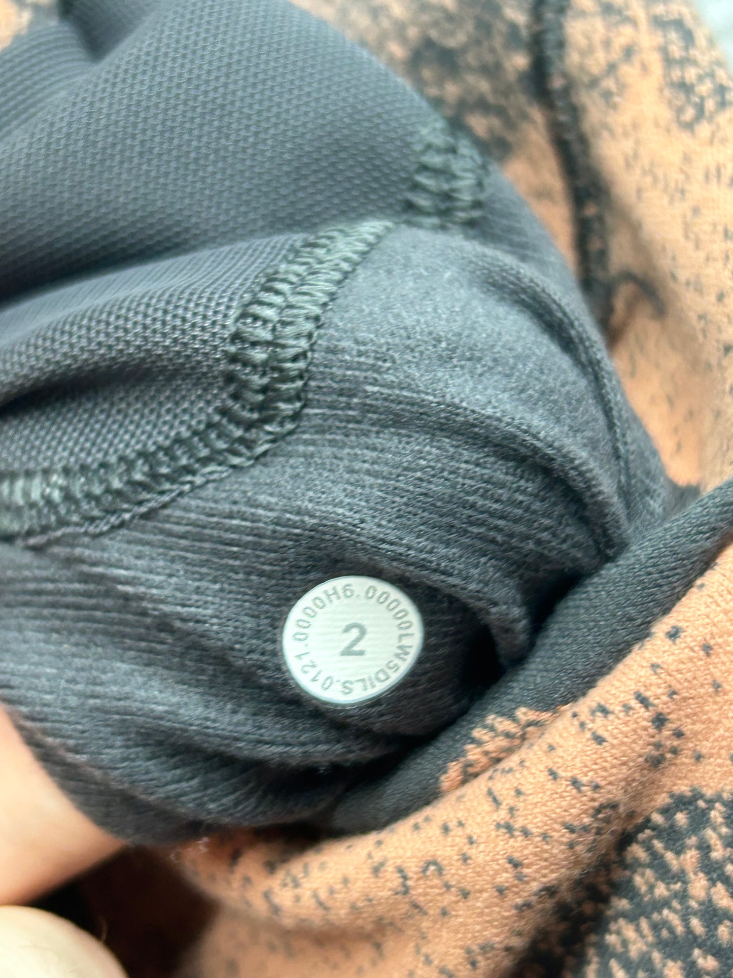 Lululemon Ready to Rulu Jogger 29" Size 2 Heritage Speckle Camo Desert Sun