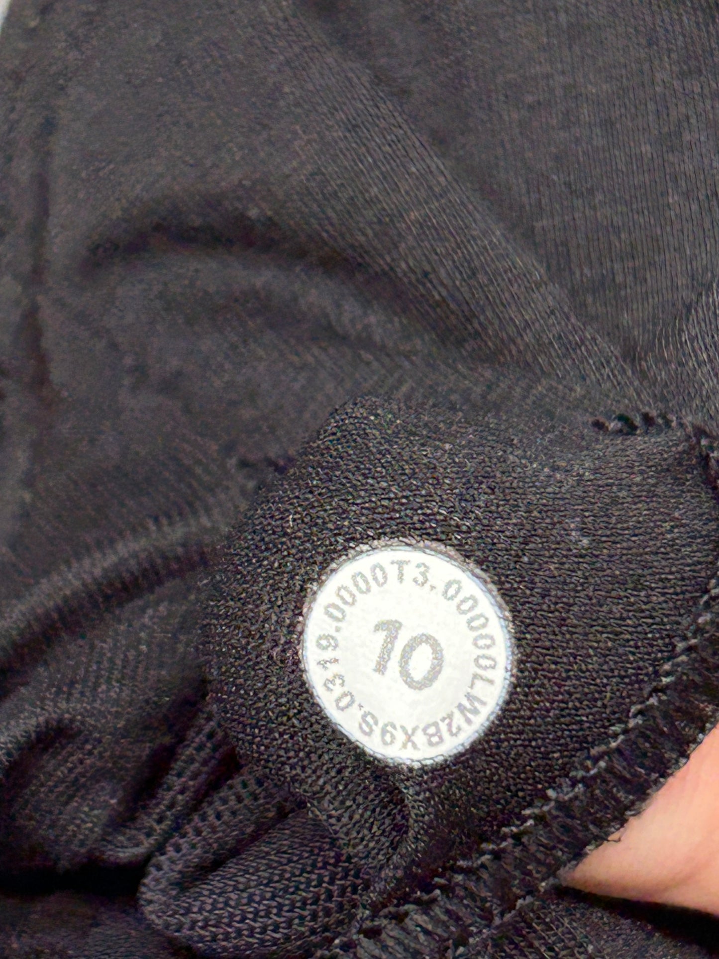 Lululemon Ride and Reflect Bra Size 10 Black