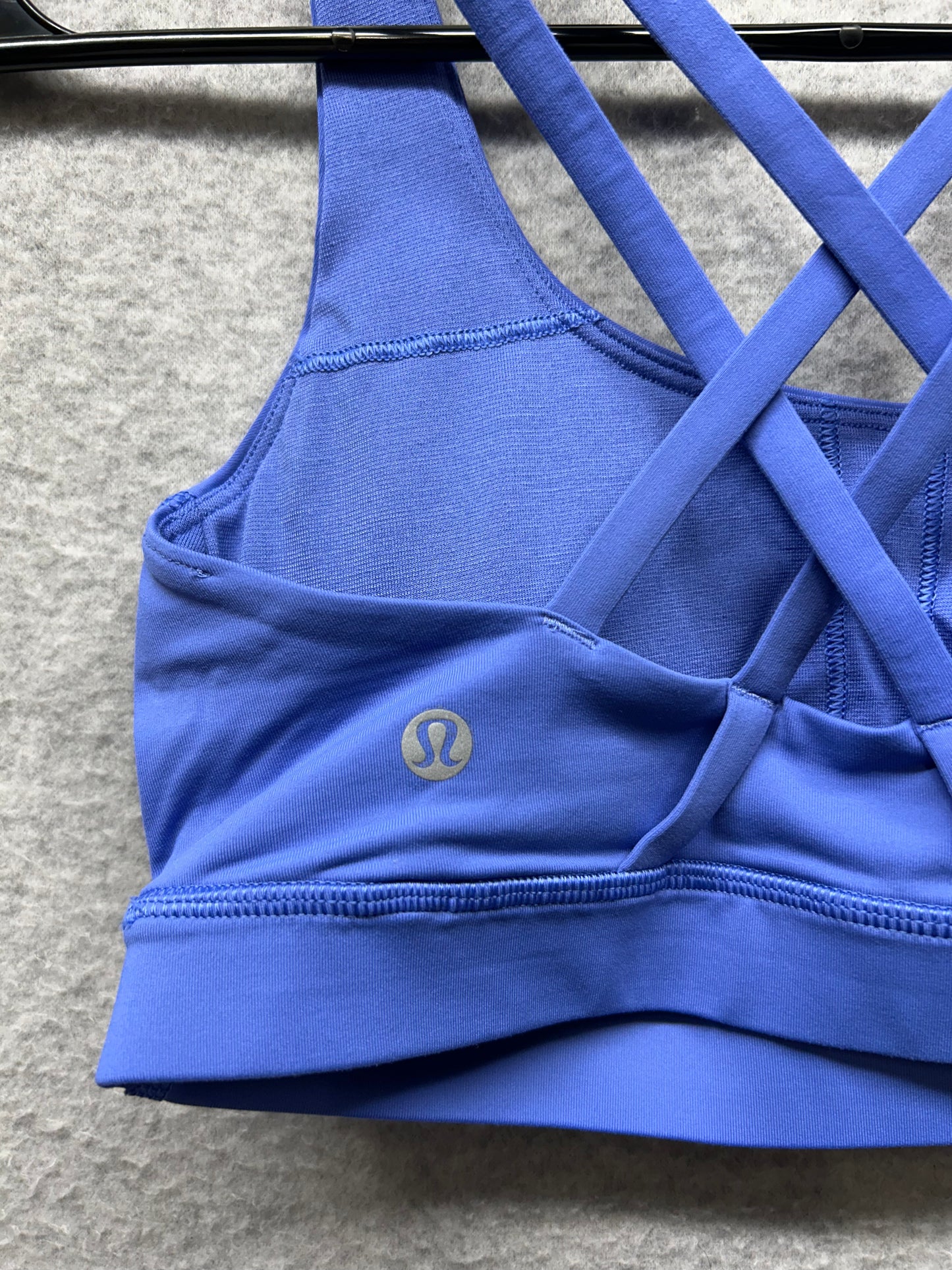 Lululemon Energy Bra Medium Support Size 4 Wild Indigo