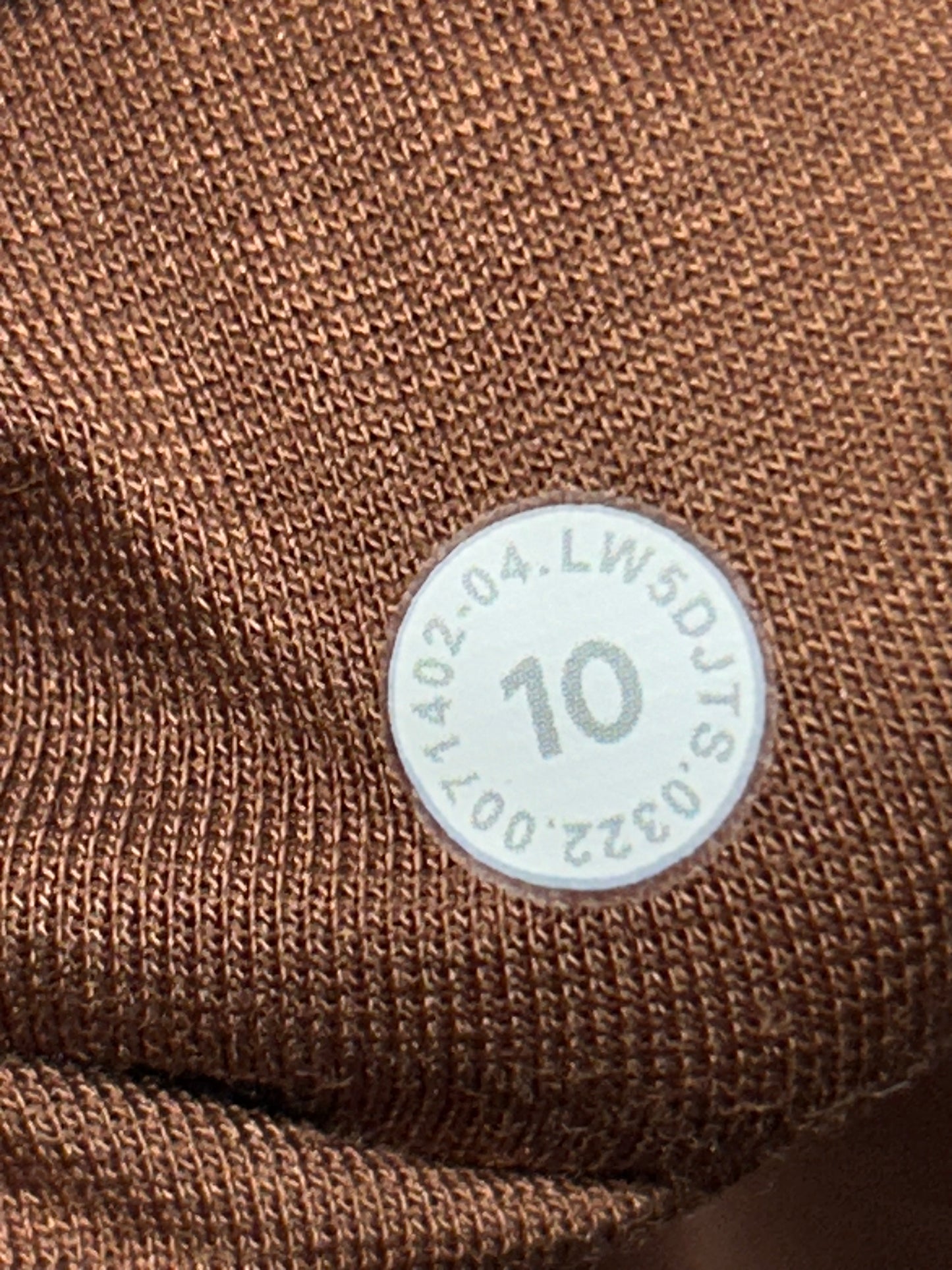 Lululemon Instill High-Rise Tight 25" Size 10 Copper Brown