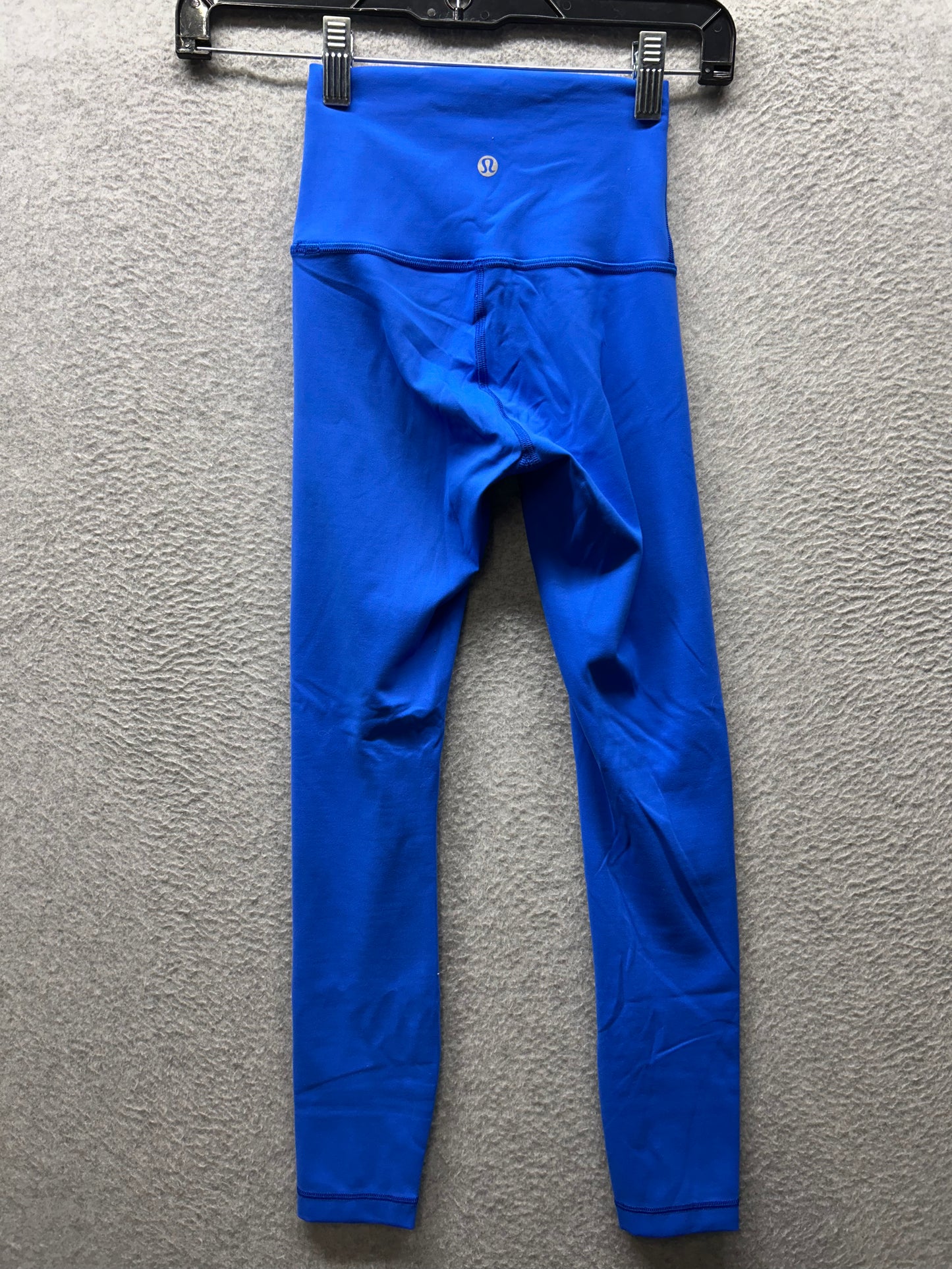 Lululemon Wunder Train High-Rise Tight 25" Size 0 Cerulean Blue