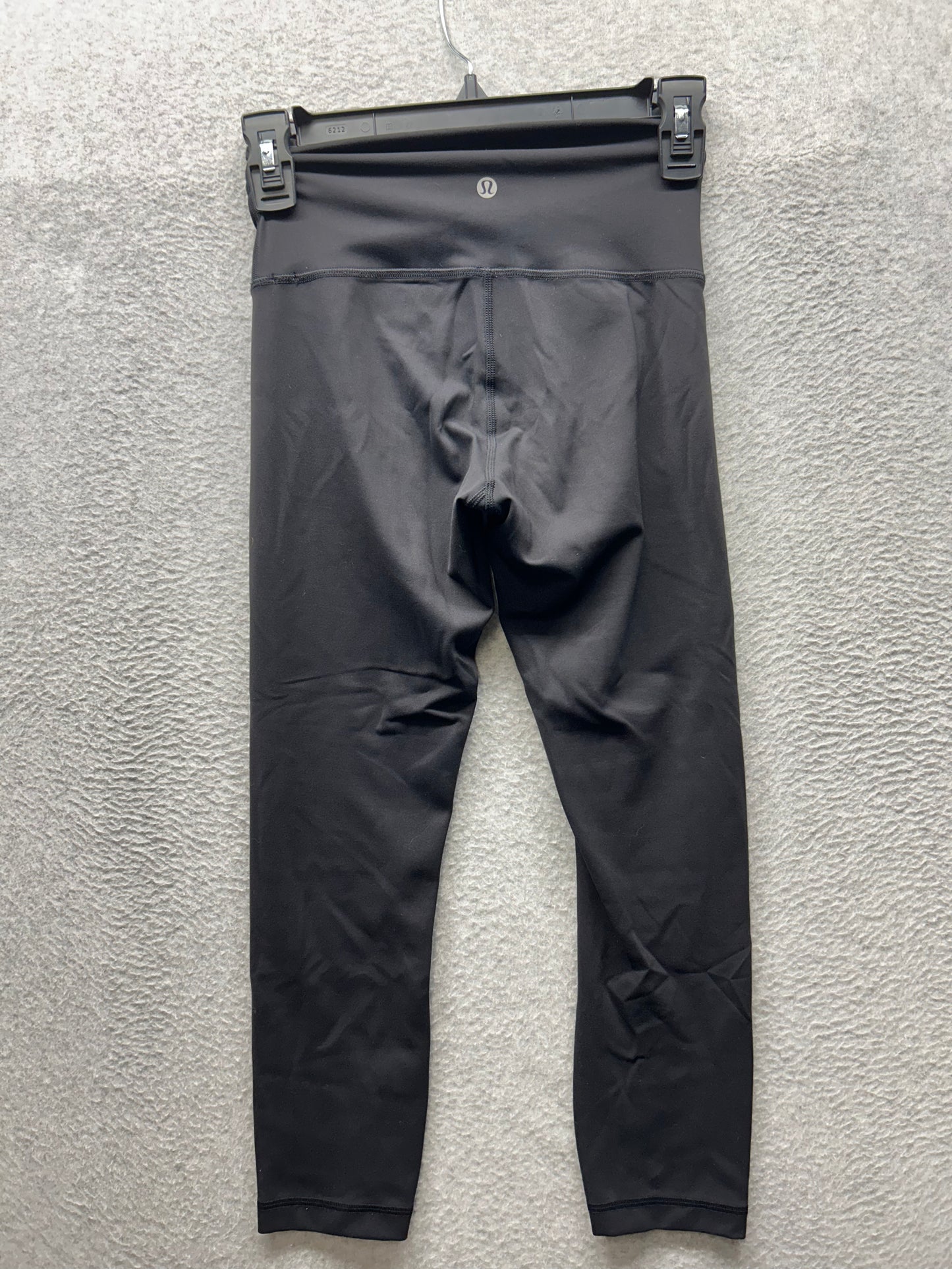 Lululemon Wunder Train High-Rise Crop 24" Size 4 Black