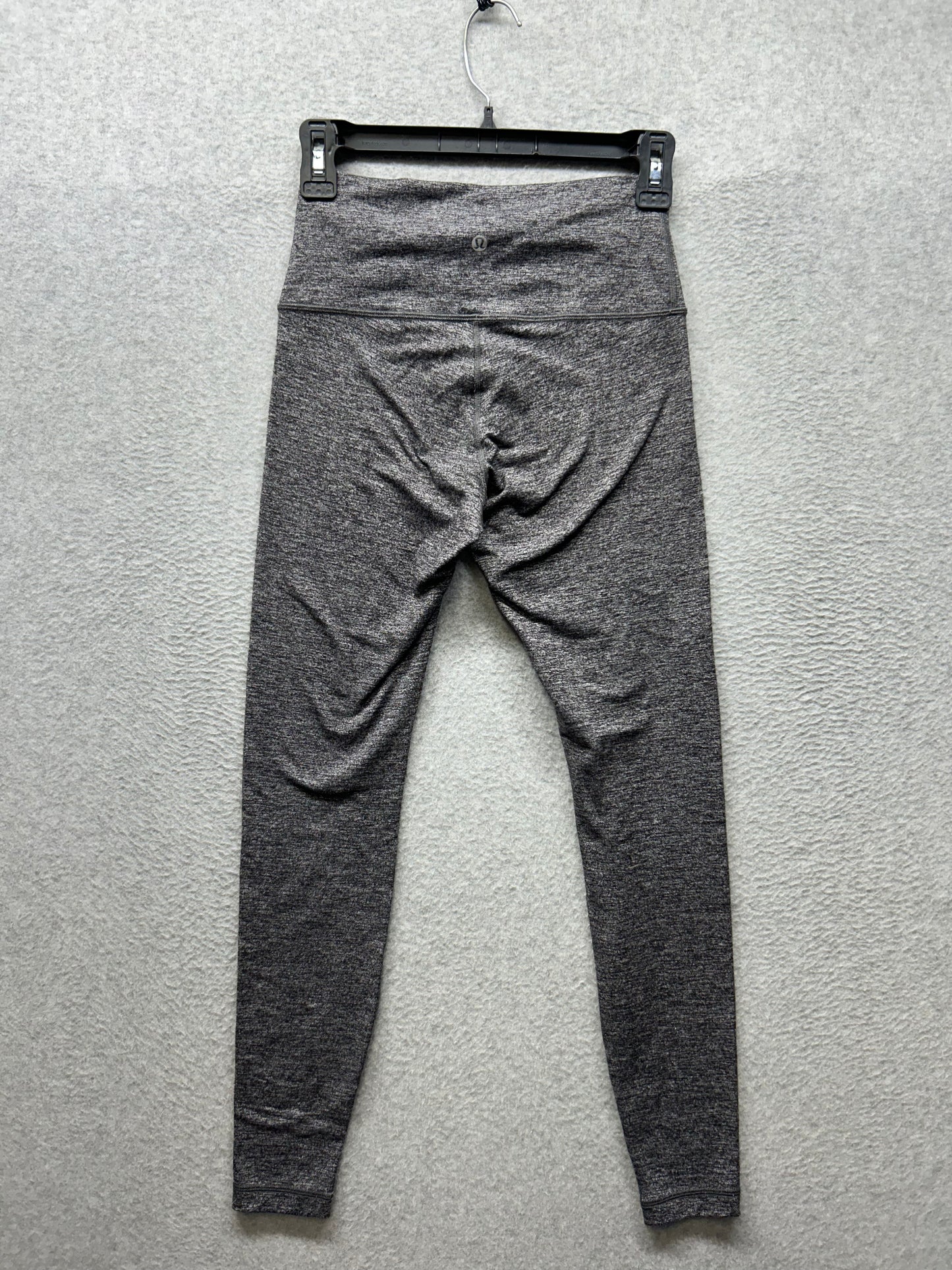 Lululemon Wunder Under Hi-Rise Tight 28" Size 6 Heathered Black